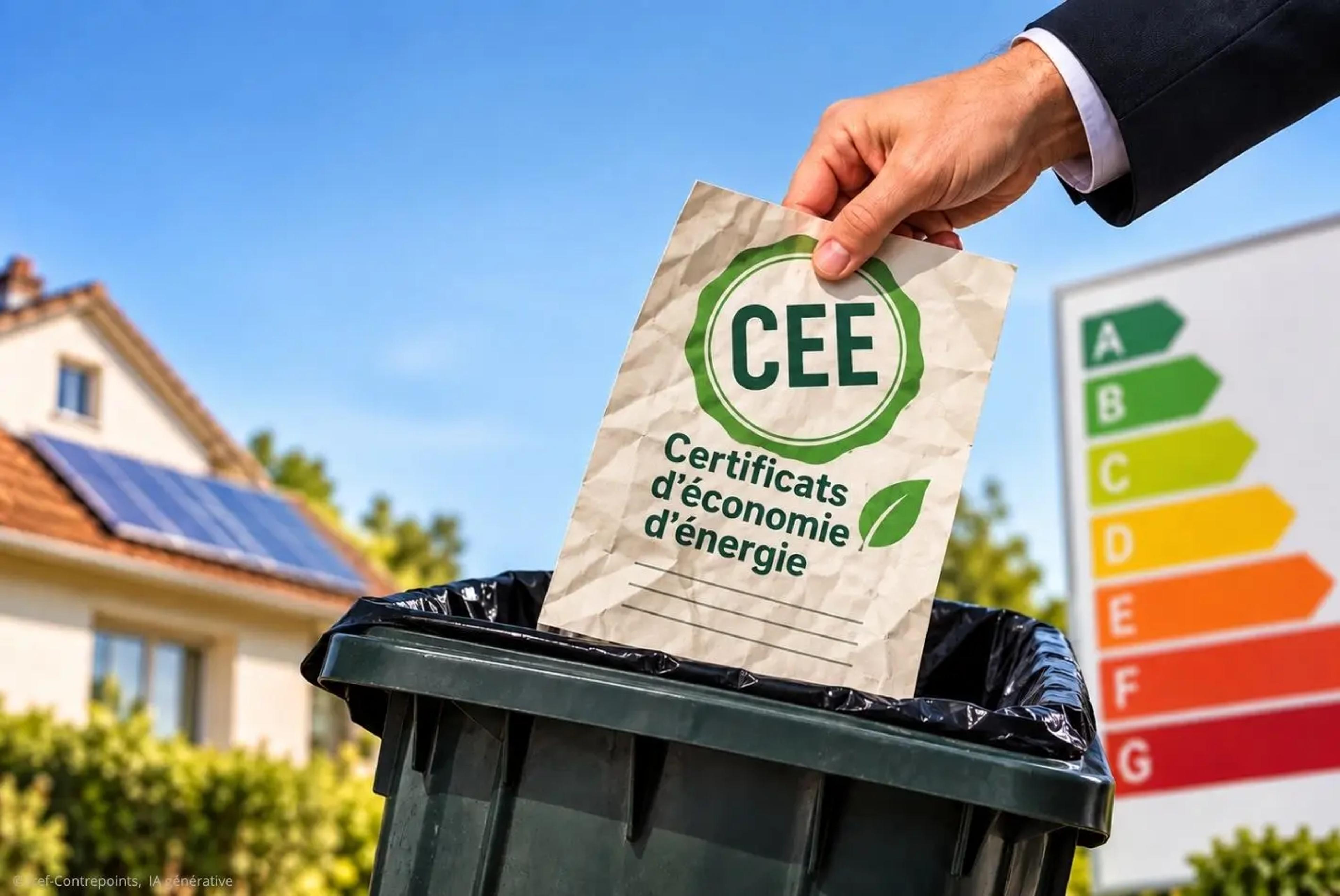 Oui à la suppression des certificats d’économie d’énergie !