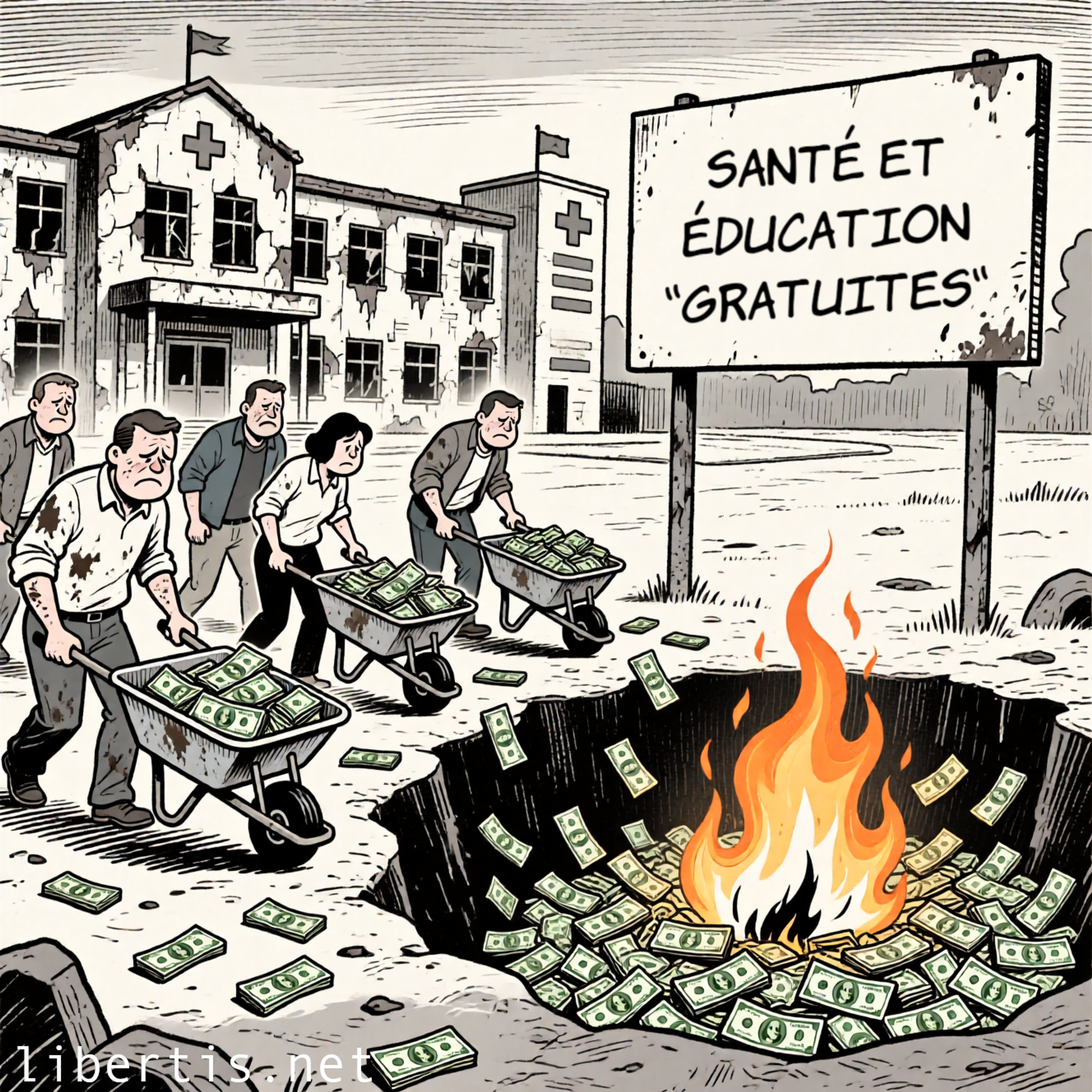 Free schools and healthcare