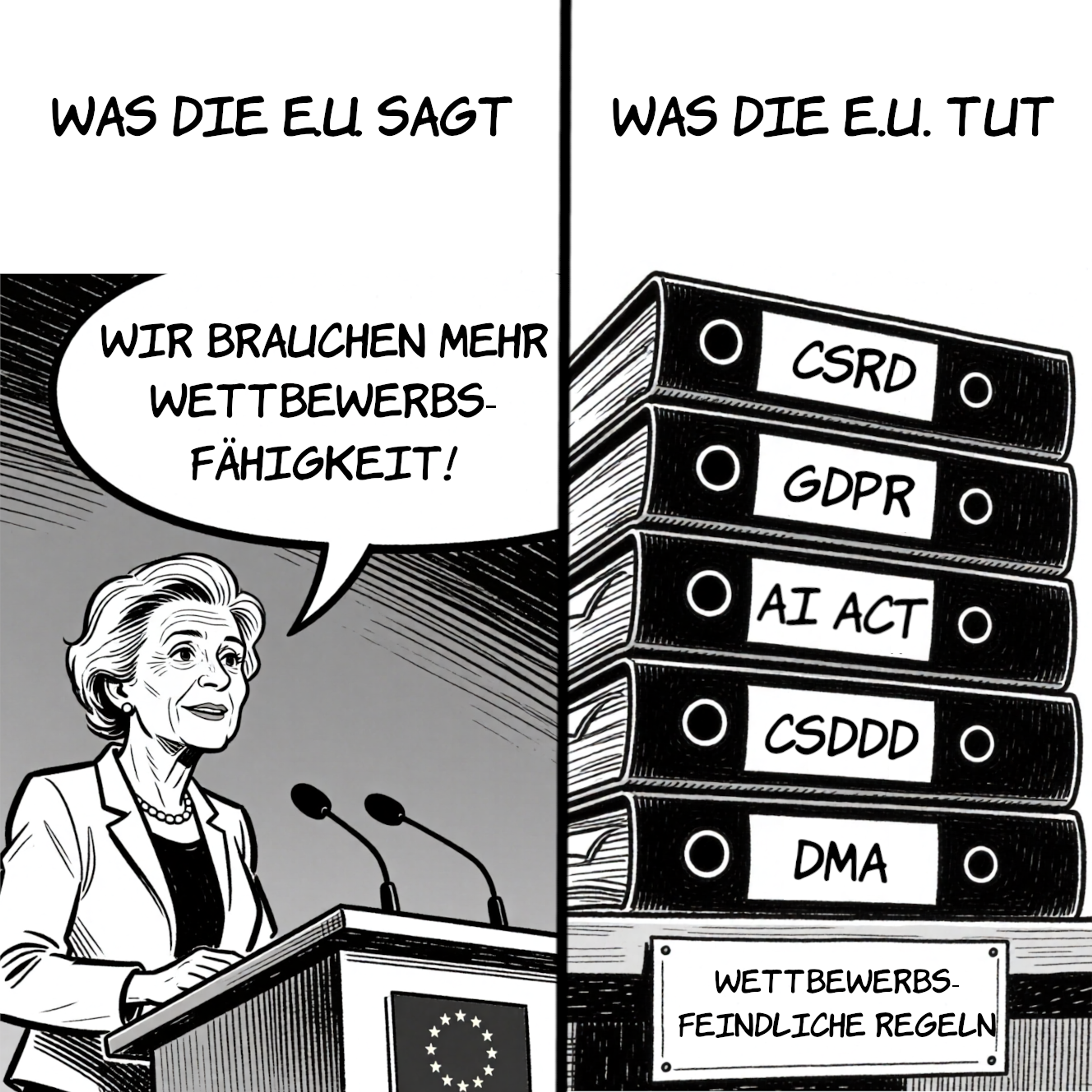 EU says, EU does