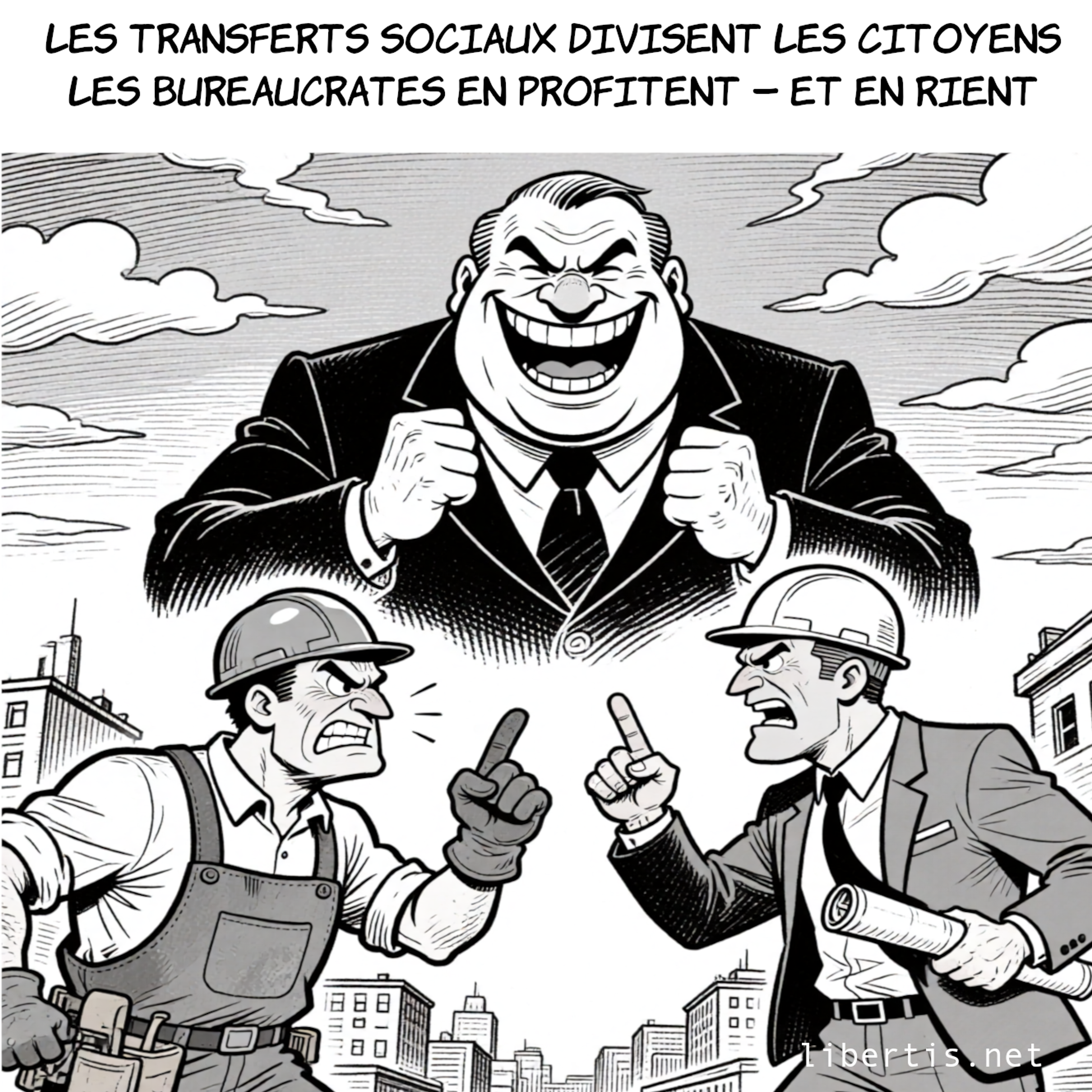 Citizens fights, bureaucrats laugh