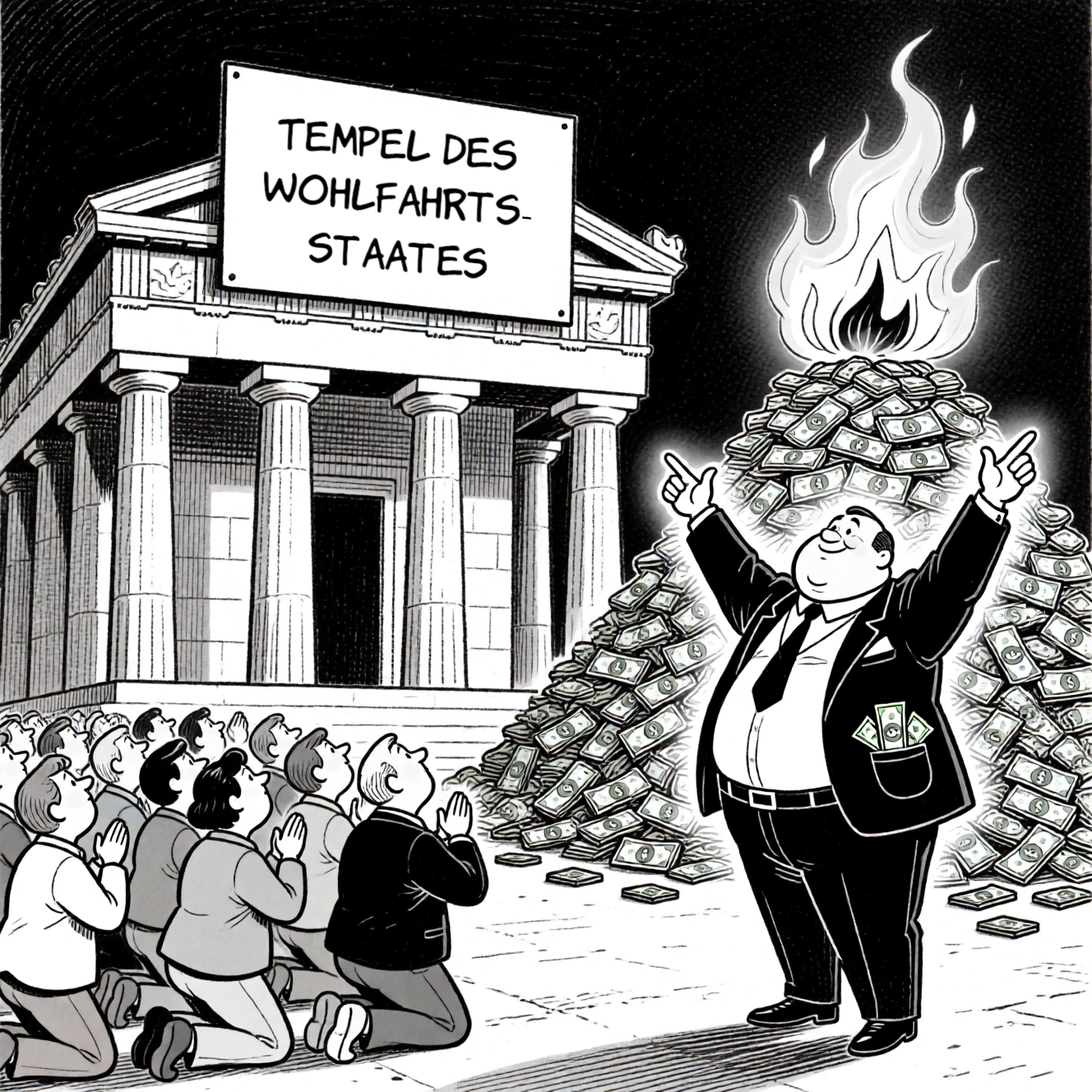 Temple of the welfare state