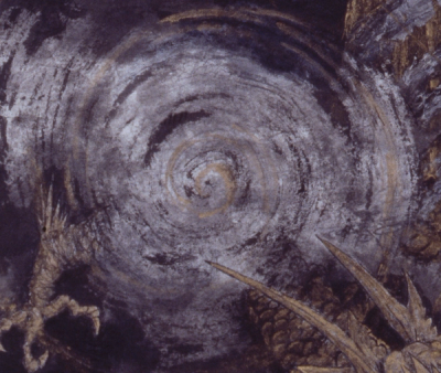 Dragon-Riding Kannon detail 2