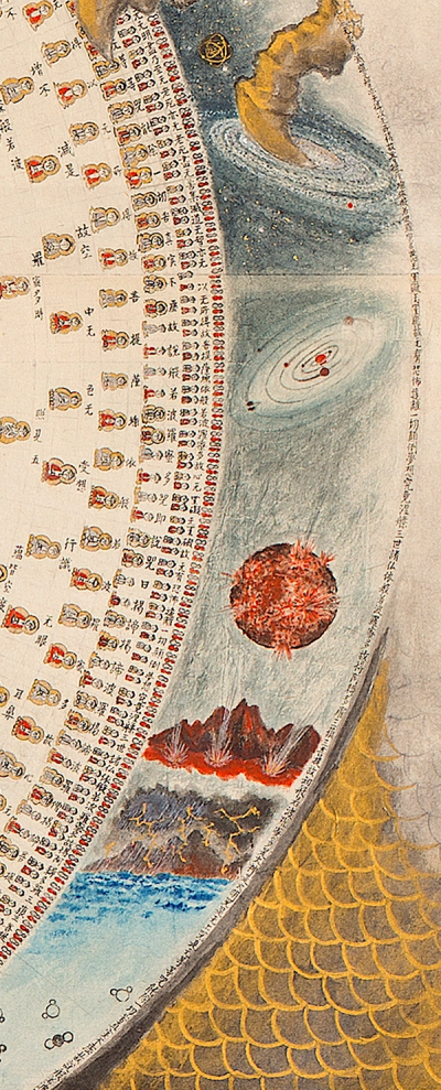 Mandala of Evolution detail 1