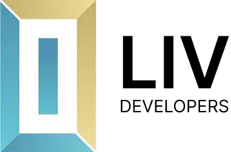 LIV Logo of the real estate developer "LIV"