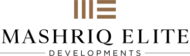 Logo of the real estate developer "Mashriq Elite Developments"
