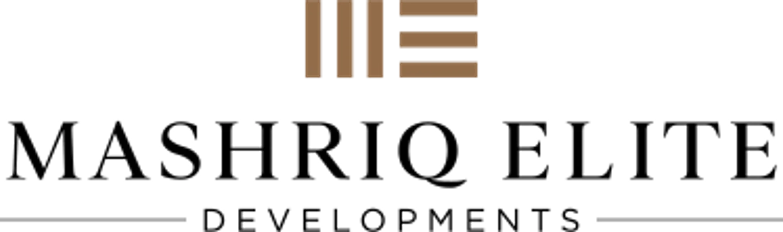 Mashriq Elite Developments Logo of the real estate developer "Mashriq Elite Developments"