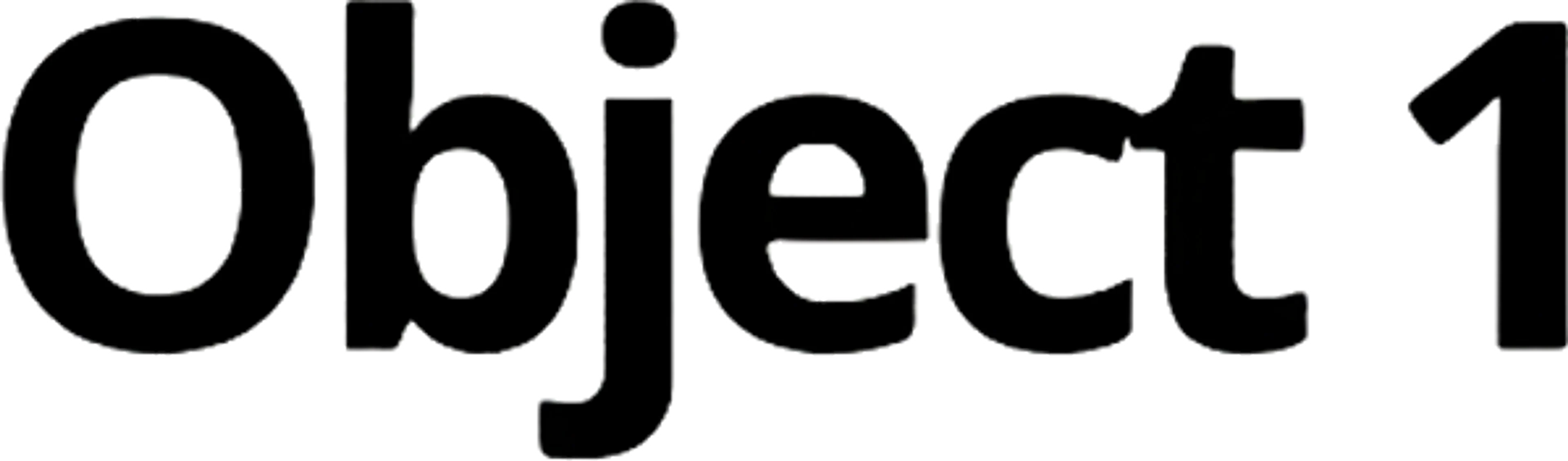 Logo of the real estate developer "Object 1"