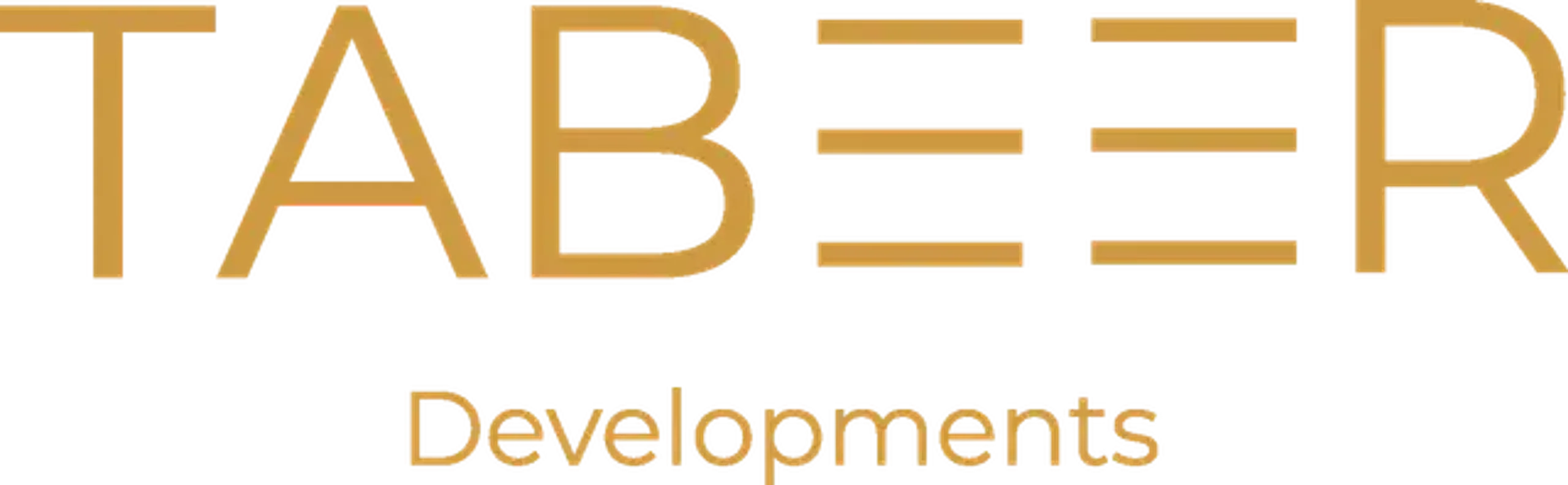 TABEER Logo of the real estate developer "TABEER"