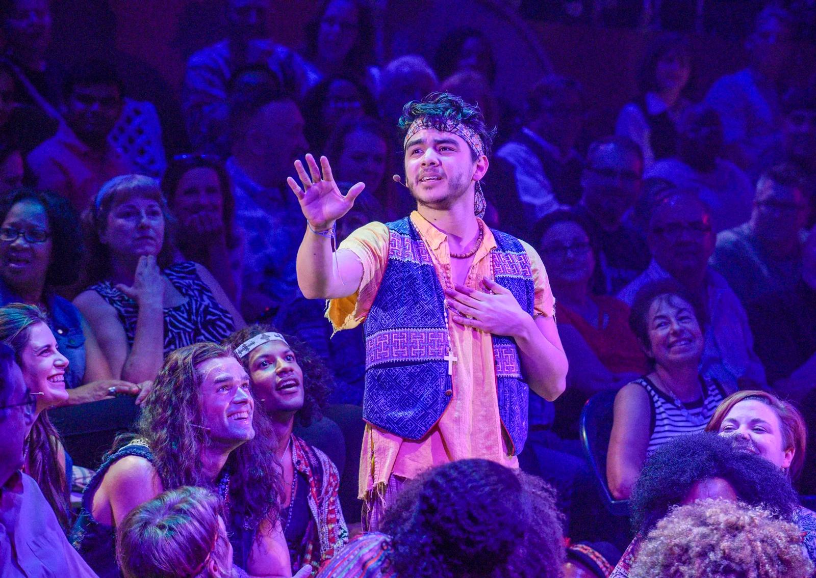 Christopher Llewyn Ramirez as Woof in DTC's Hair - Photo by Karen Almond.jpg