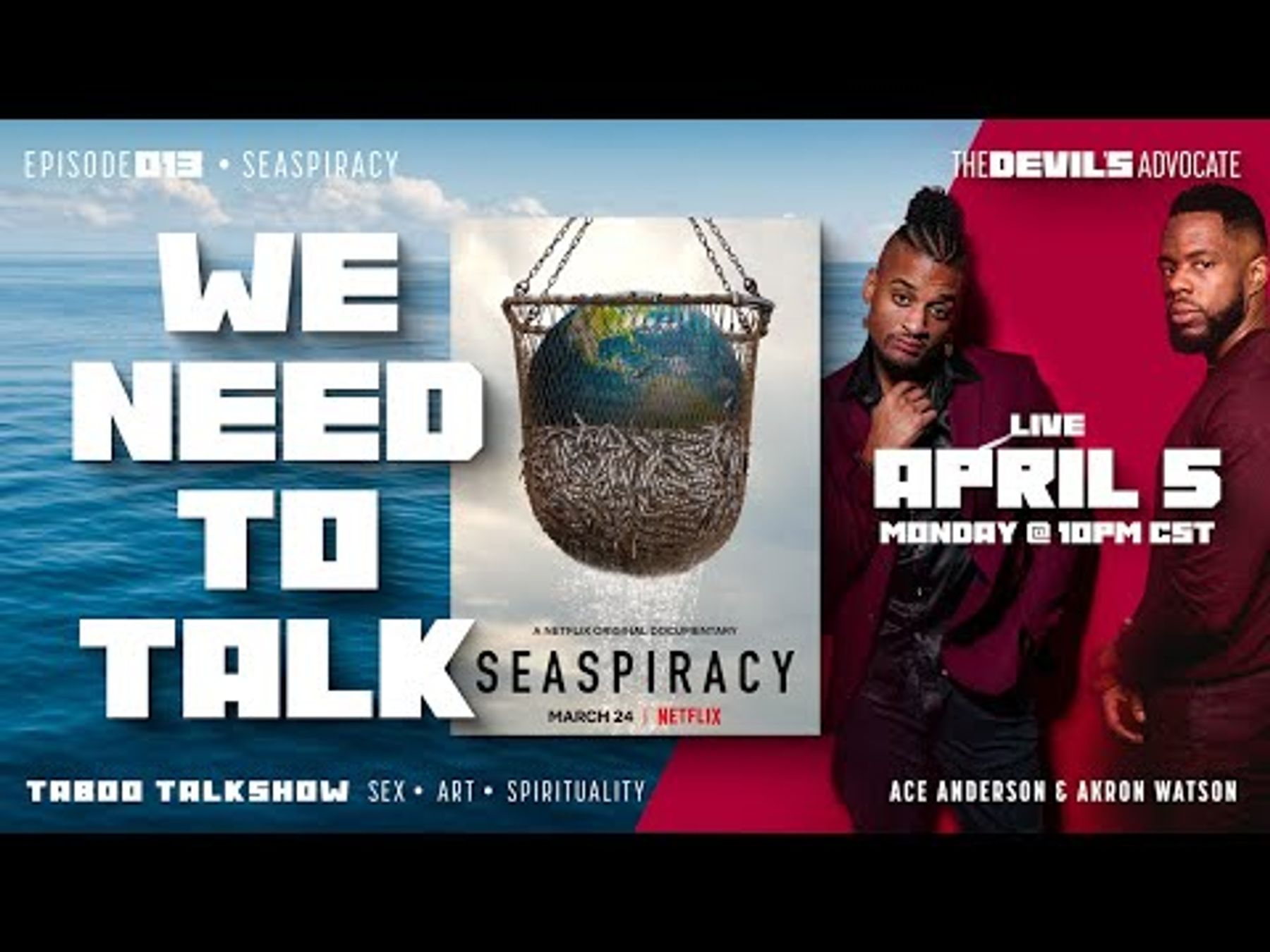 Seaspiracy Review - Taboo Talks with Ace Anderson & Akron Watson