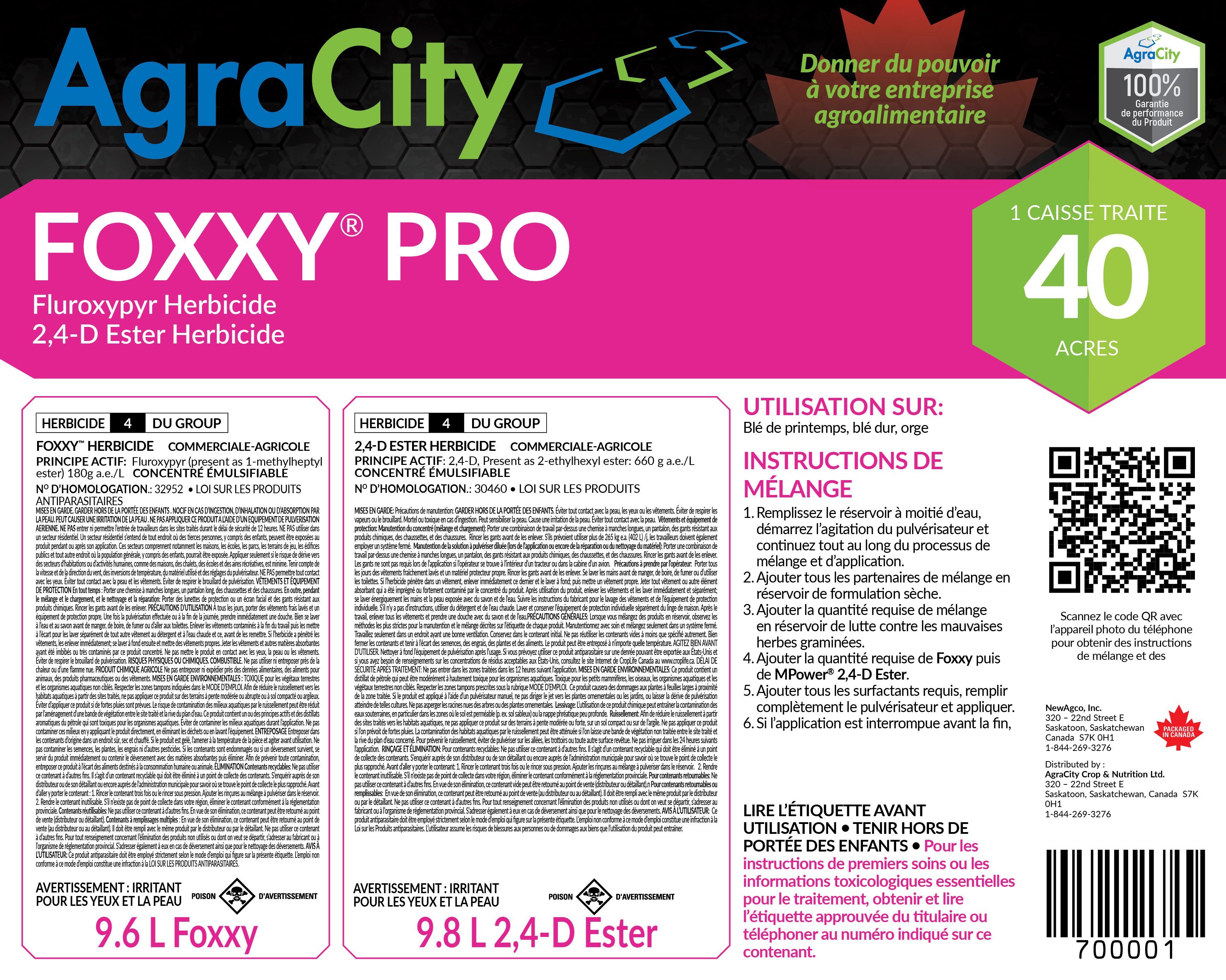 FOXXY® PRO HERBICIDE