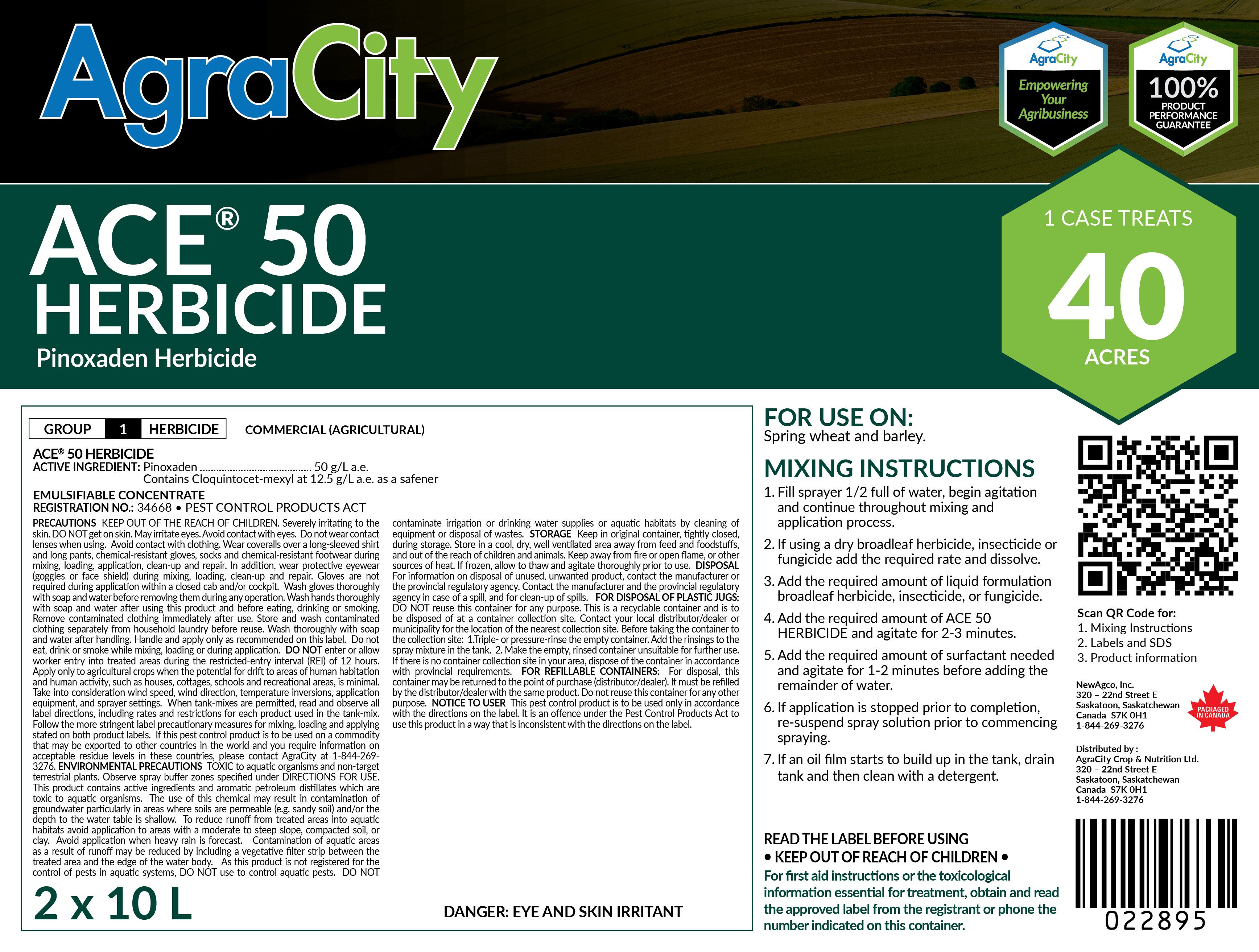 ACE® 50 HERBICIDE