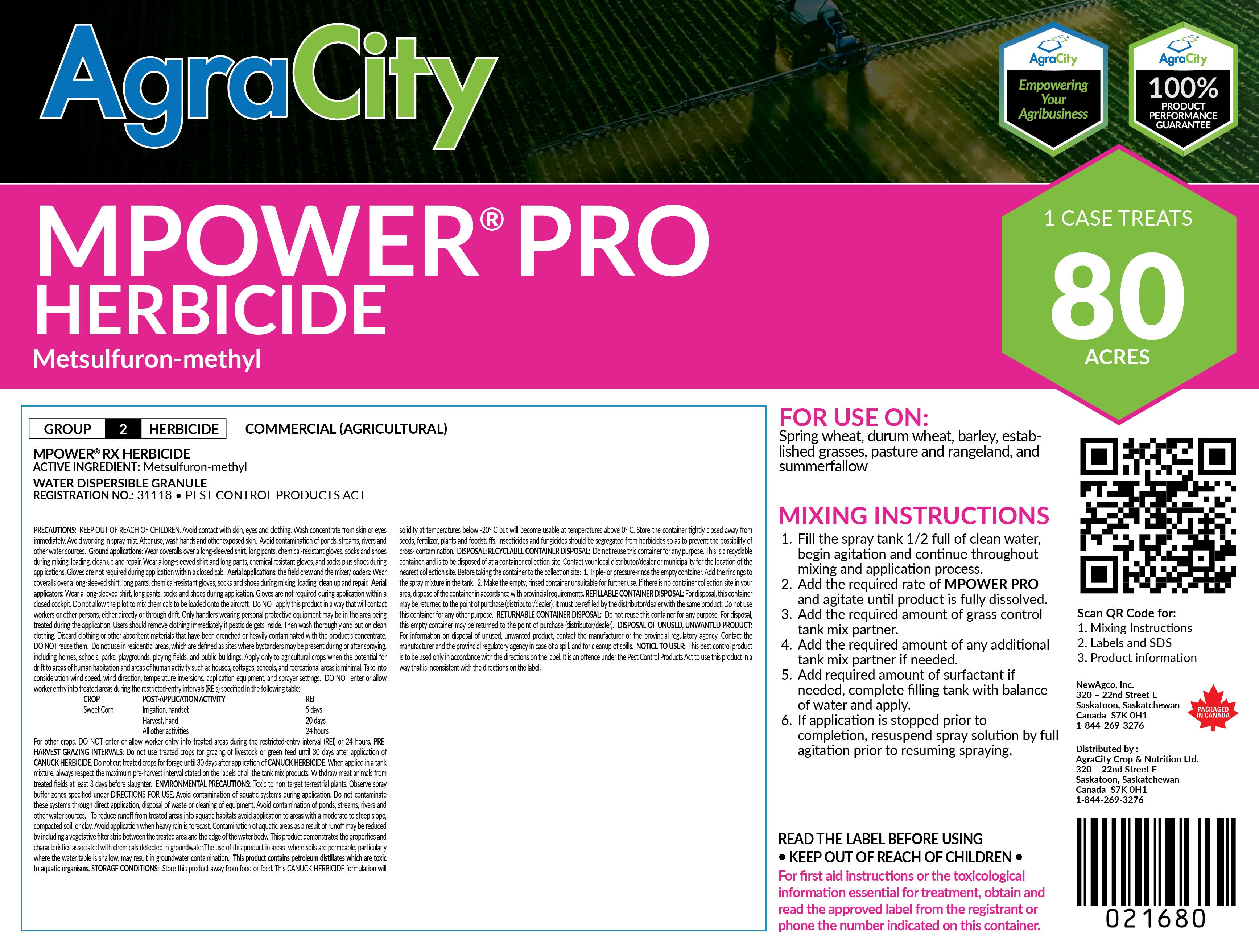 MPOWER® PRO HERBICIDE