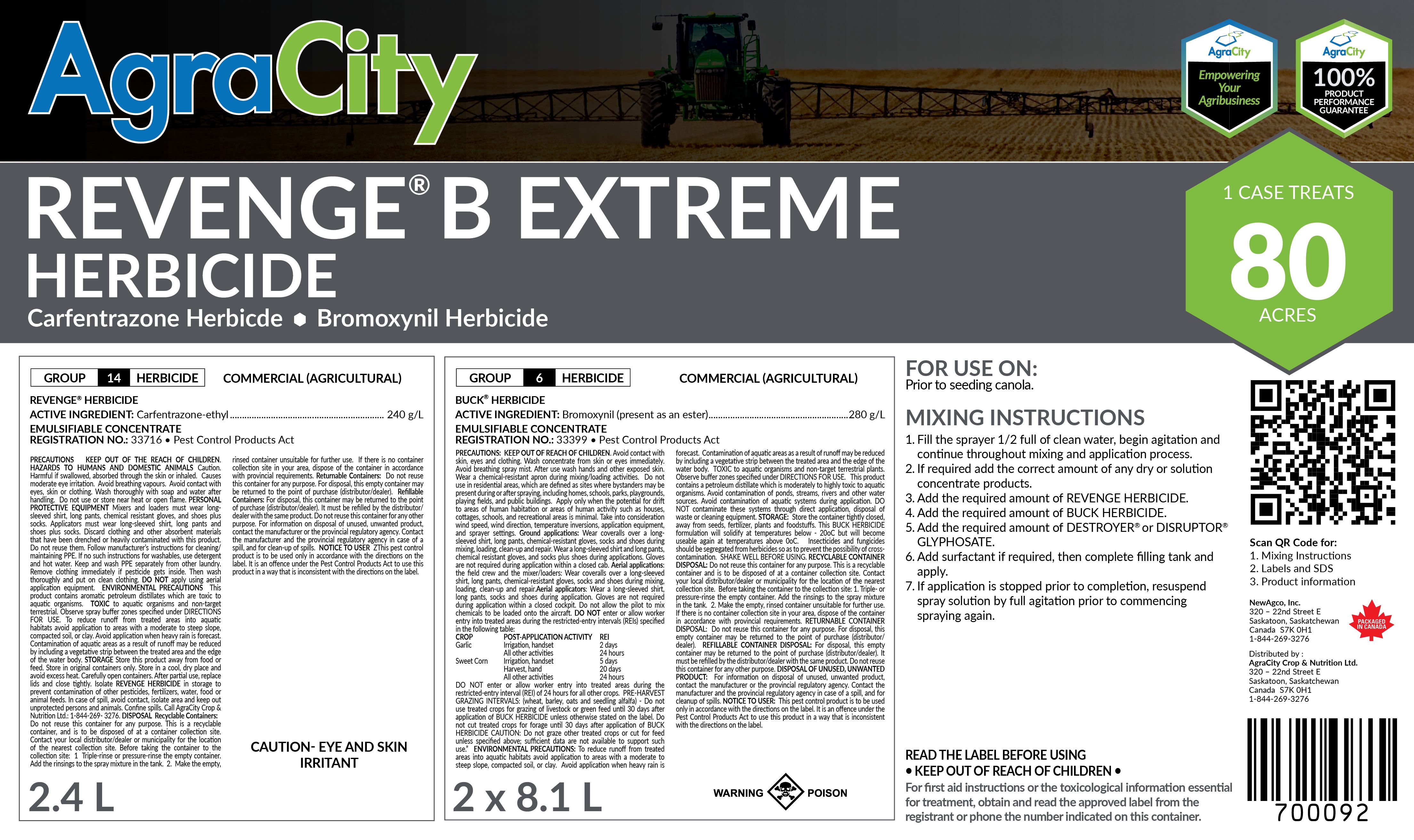 REVENGE® B  EXTREME HERBICIDE