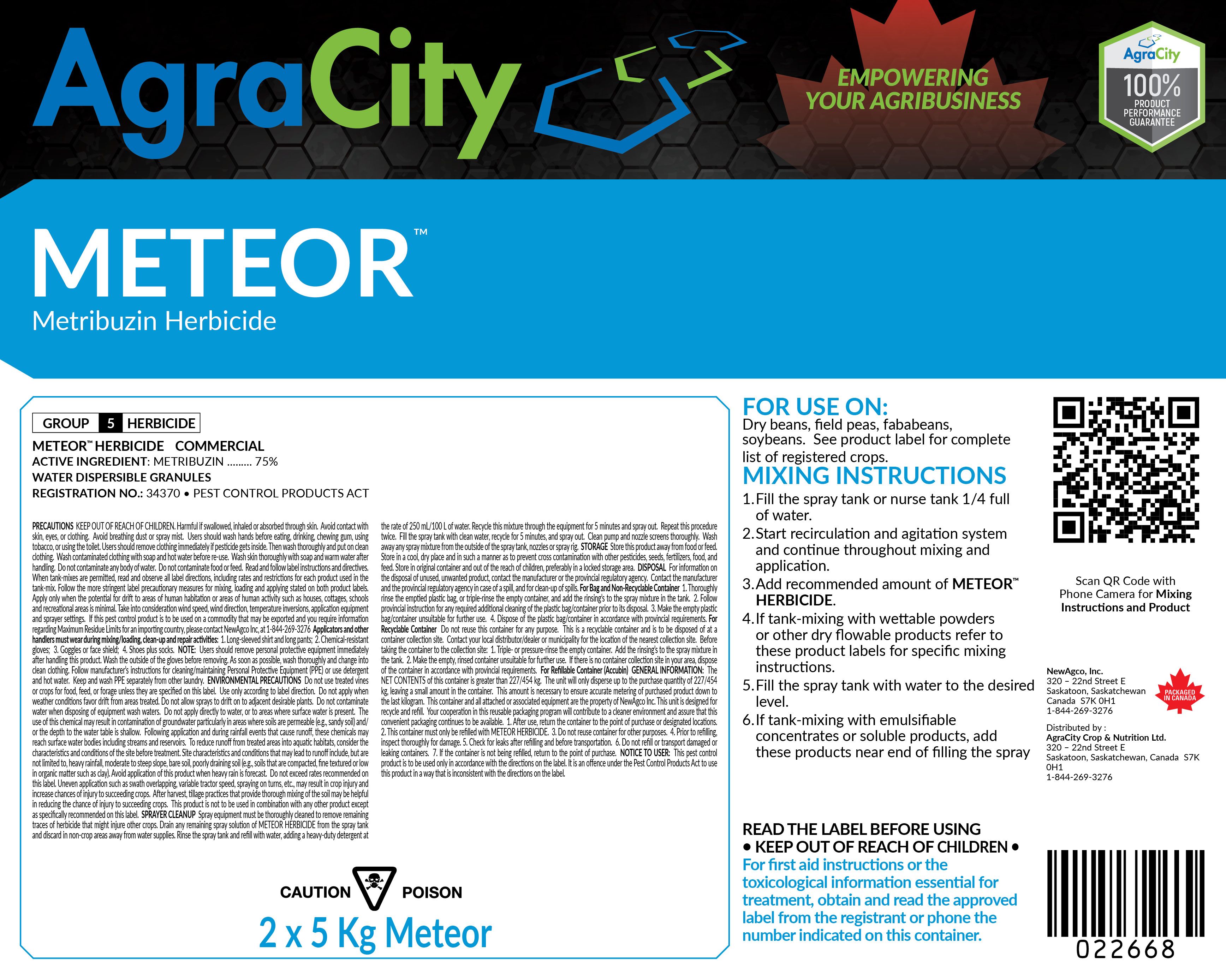 METEOR® HERBICIDE