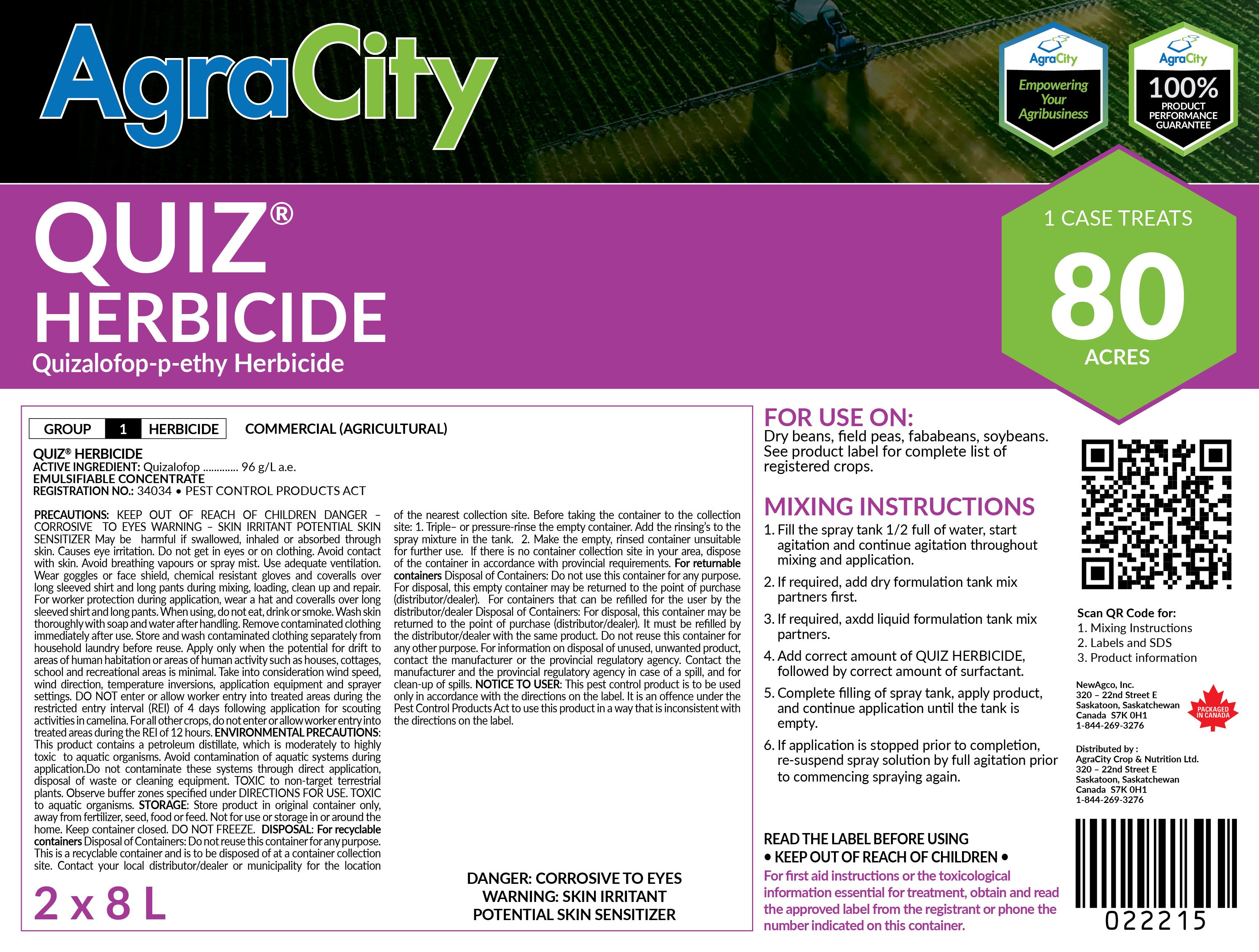 QUIZ® HERBICIDE