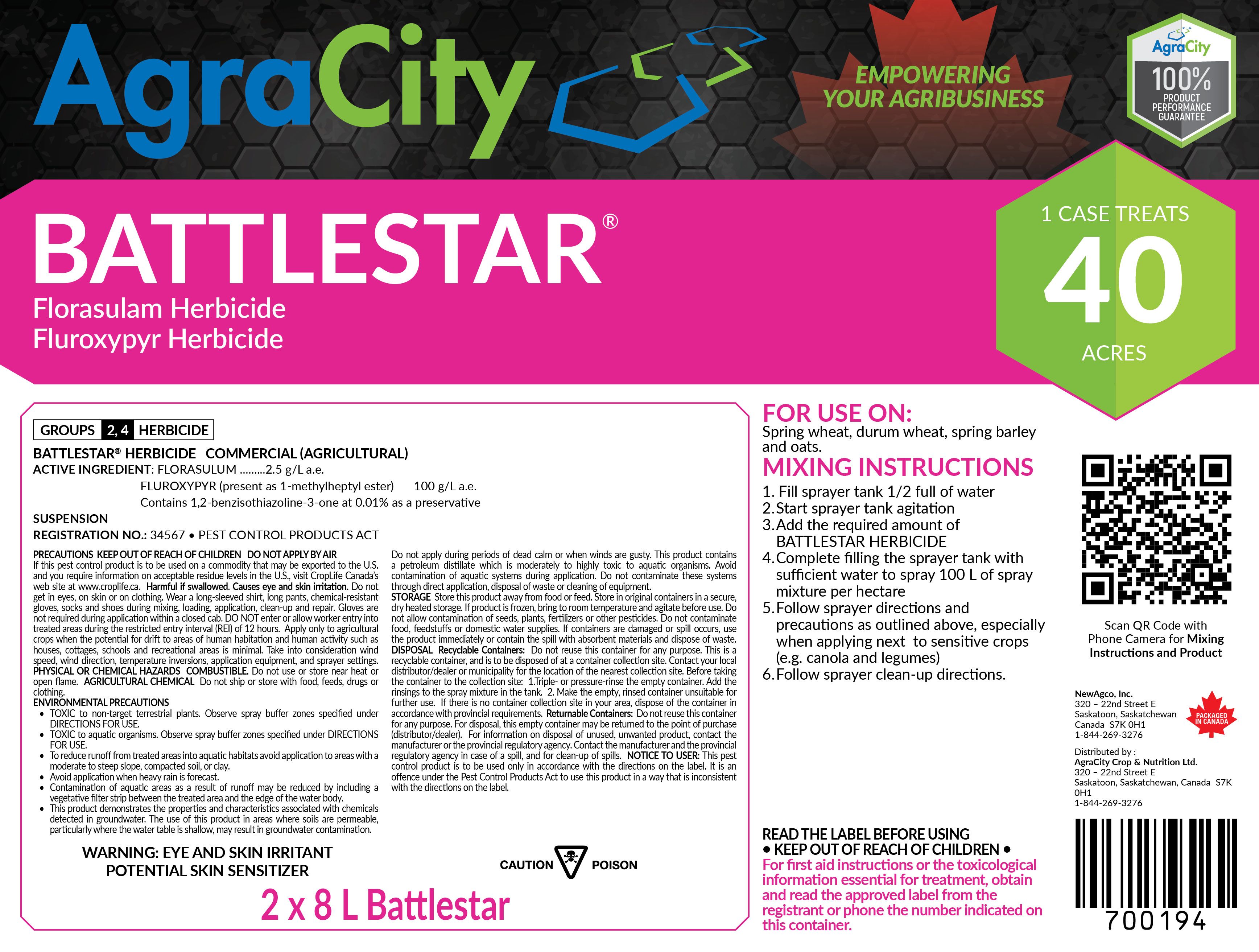 BATTLESTAR® HERBICIDE