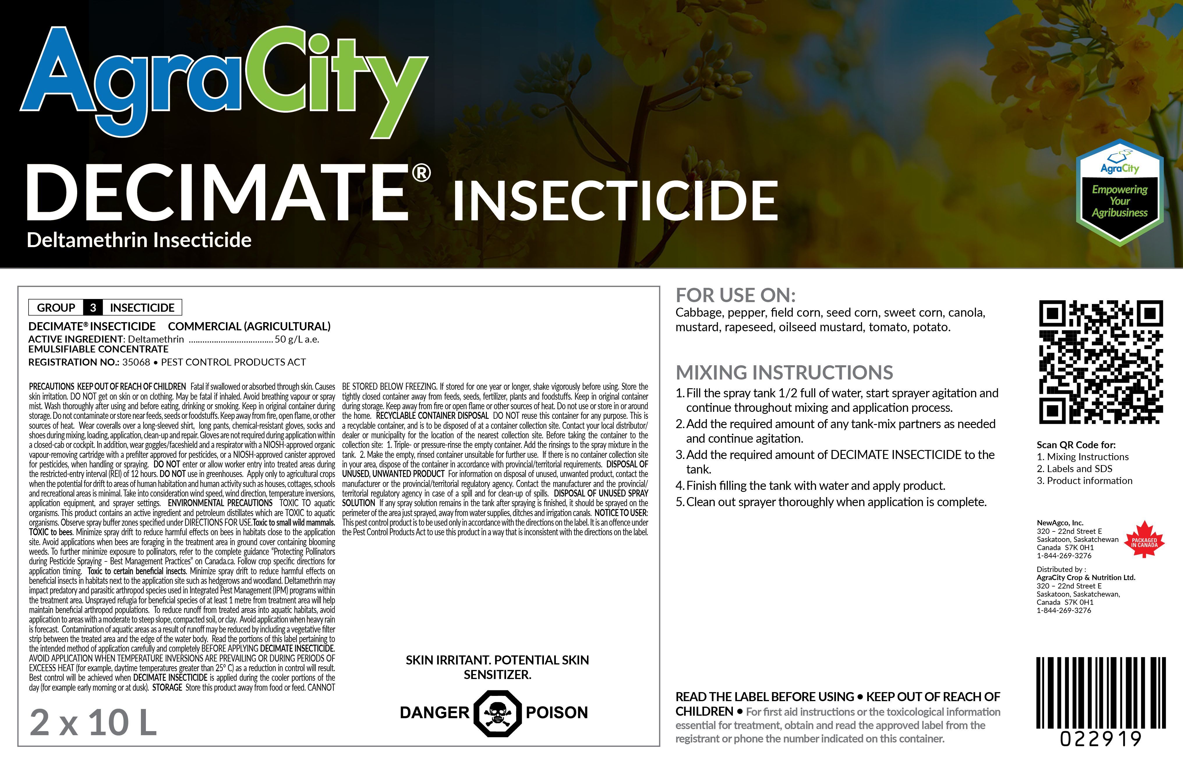 DECIMATE® INSECTICIDE