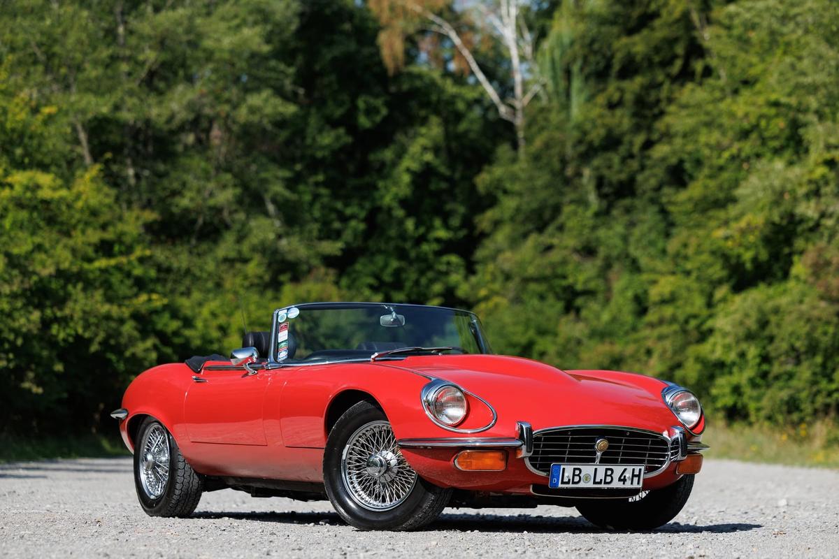1974 Jaguar E-Type Series III V12 Roadster Manual Gearbox at The Zoute Sale 2026