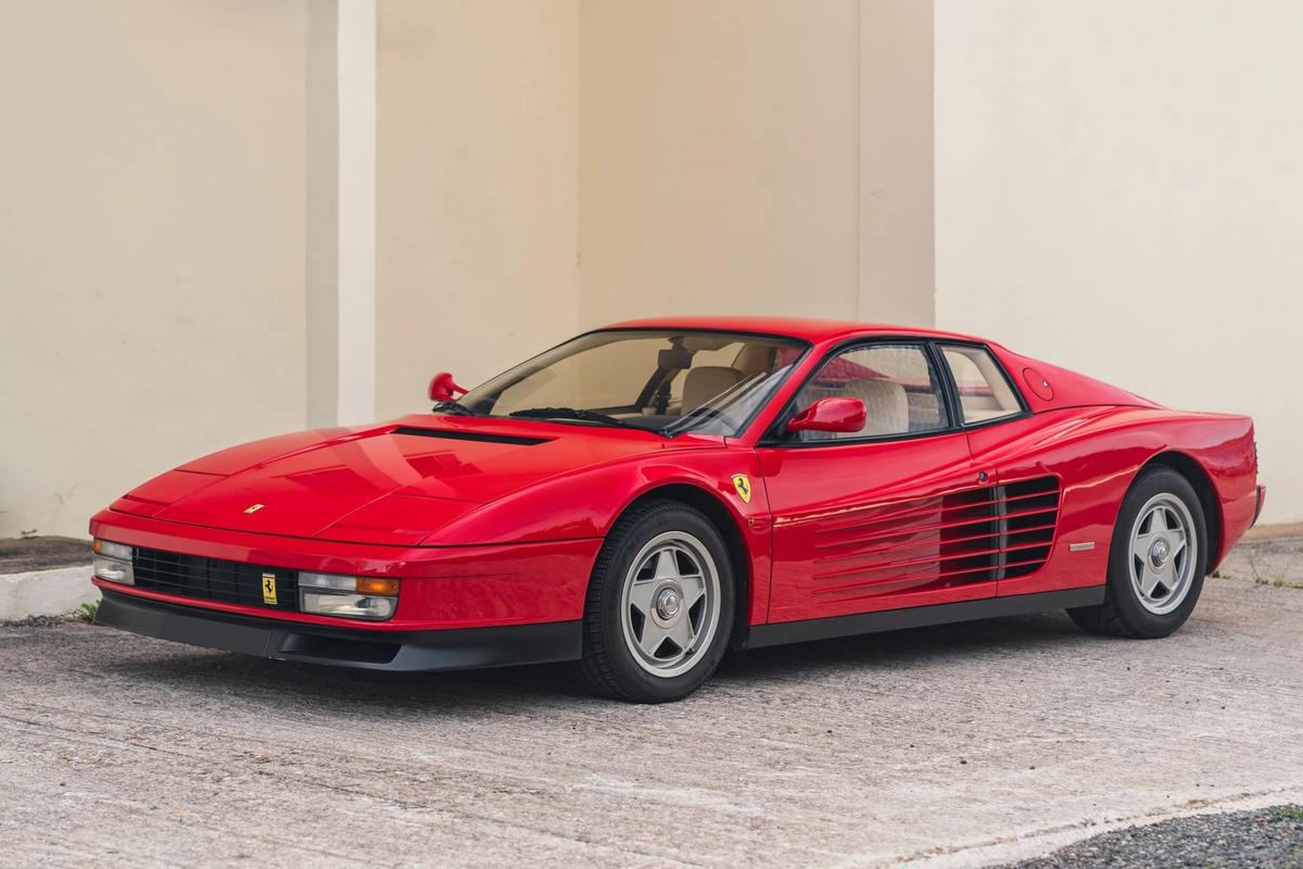 1988 Ferrari Testarossa at The Zoute Sale 2026