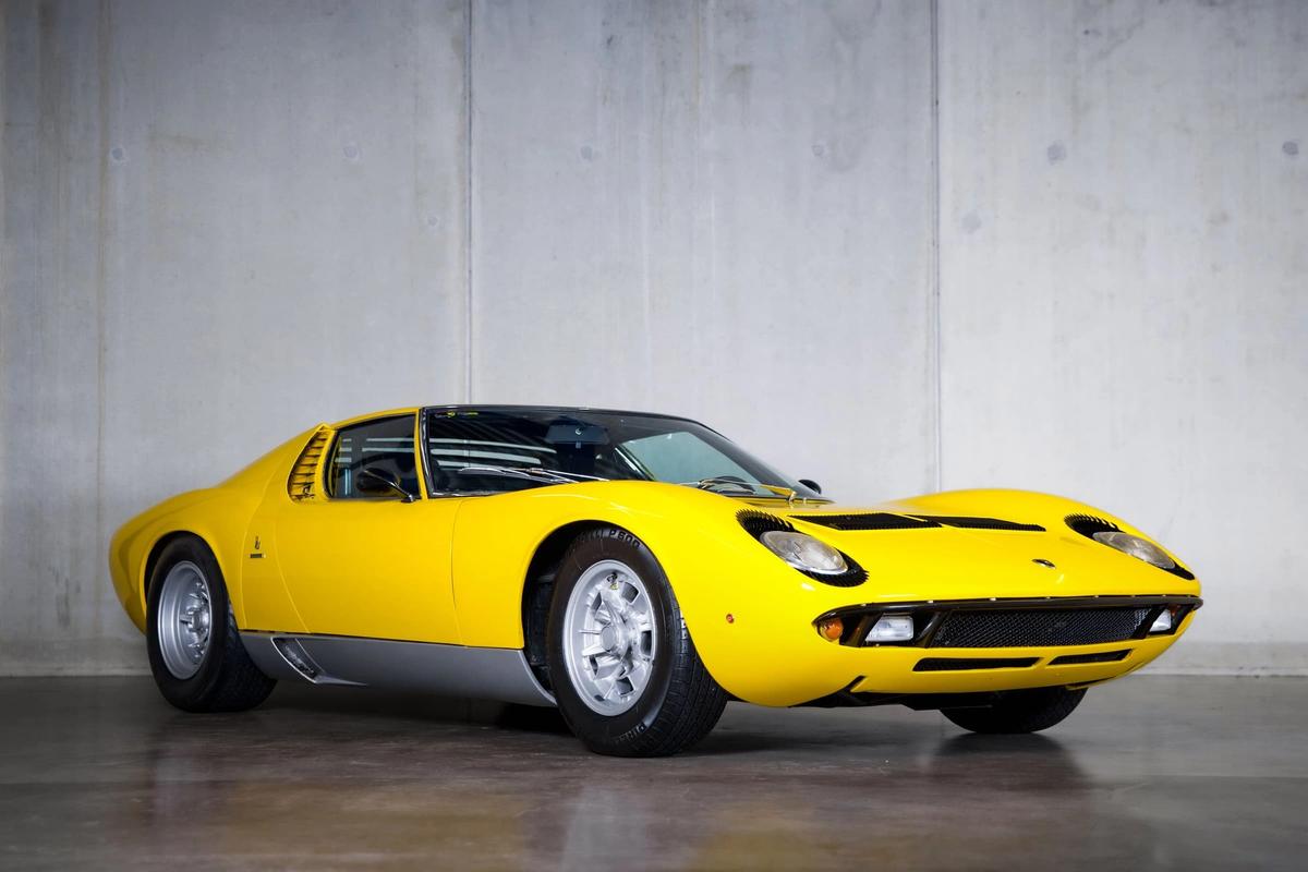 1970 Lamborghini Miura P400 S at The Zoute Sale 2026