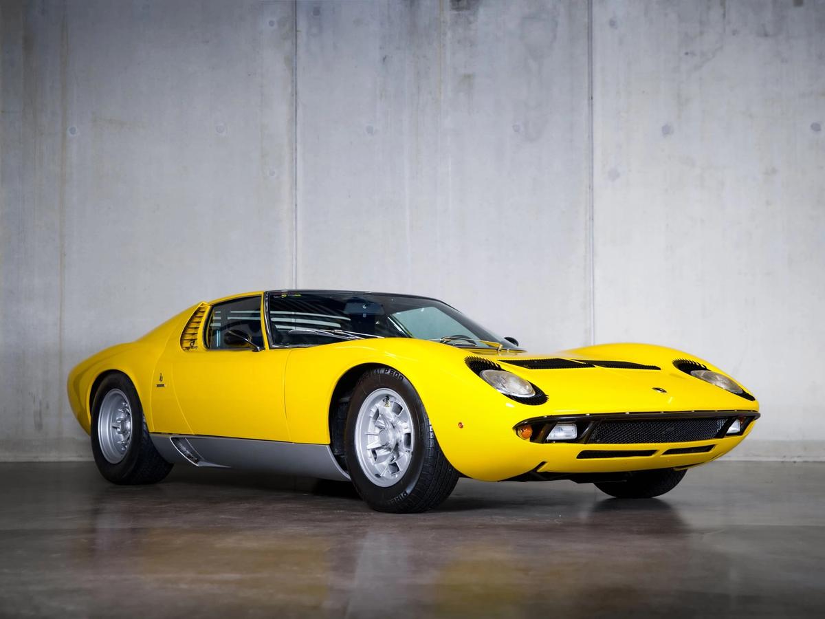 1970 Lamborghini Miura P400 S at The Zoute Sale 2026