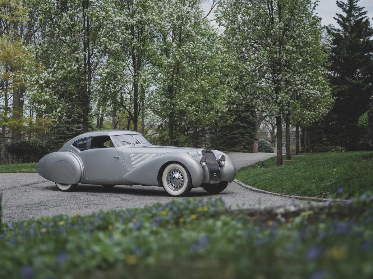 1937 Delage D8-120 S Aerodynamic Coupe by Pourtout