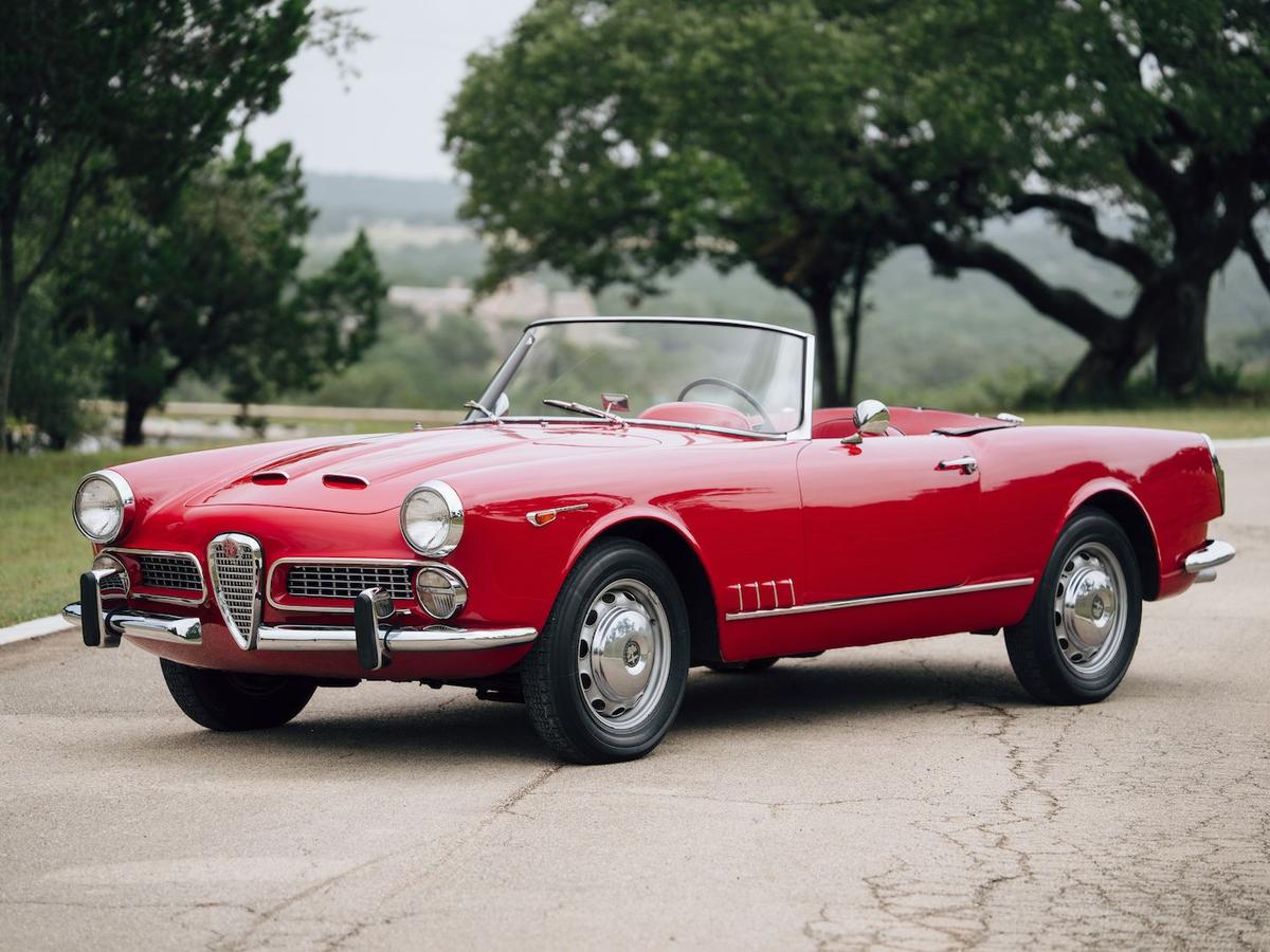 1962 Alfa Romeo 2000 Touring Spider Coachwork by Touring