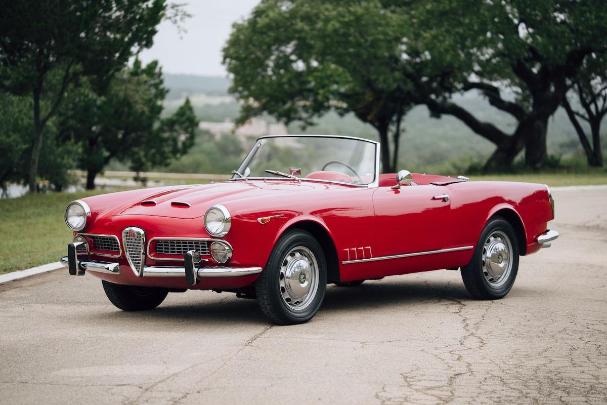 1962 Alfa Romeo 2000 Touring Spider Coachwork by Touring