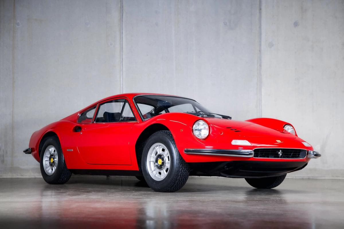 1974 Ferrari Dino 246 GT at The Zoute Sale 2026