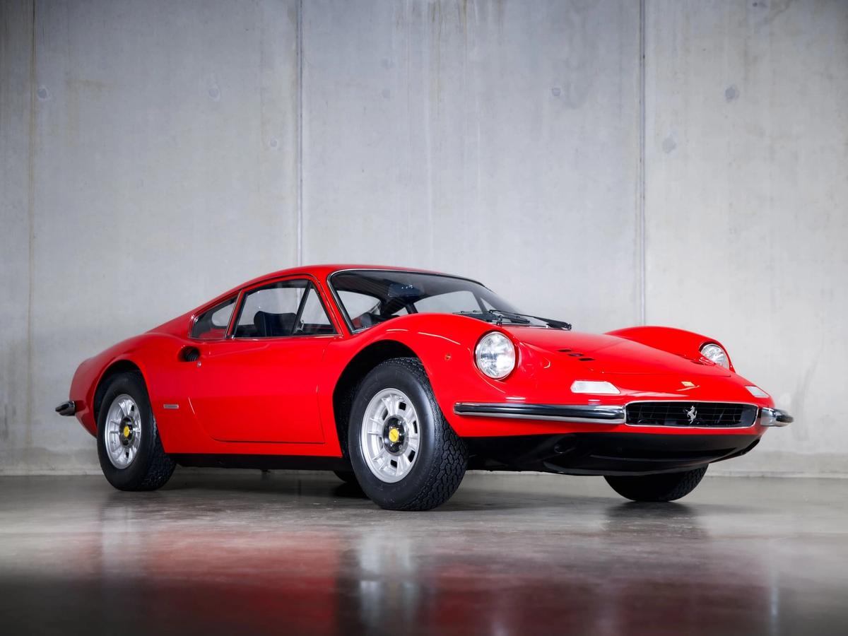 1974 Ferrari Dino 246 GT at The Zoute Sale 2026