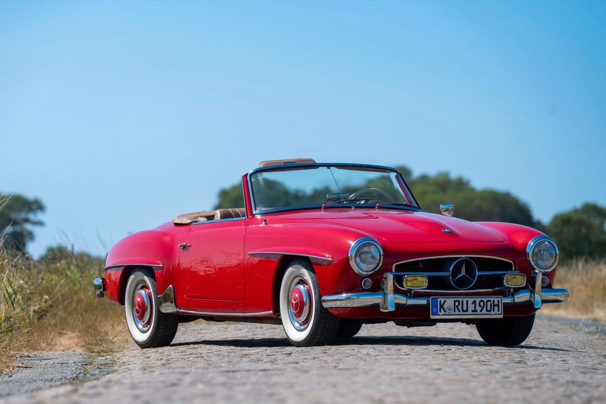 1956 Mercedes-Benz 190 SL Roadster at The Zoute Sale 2026