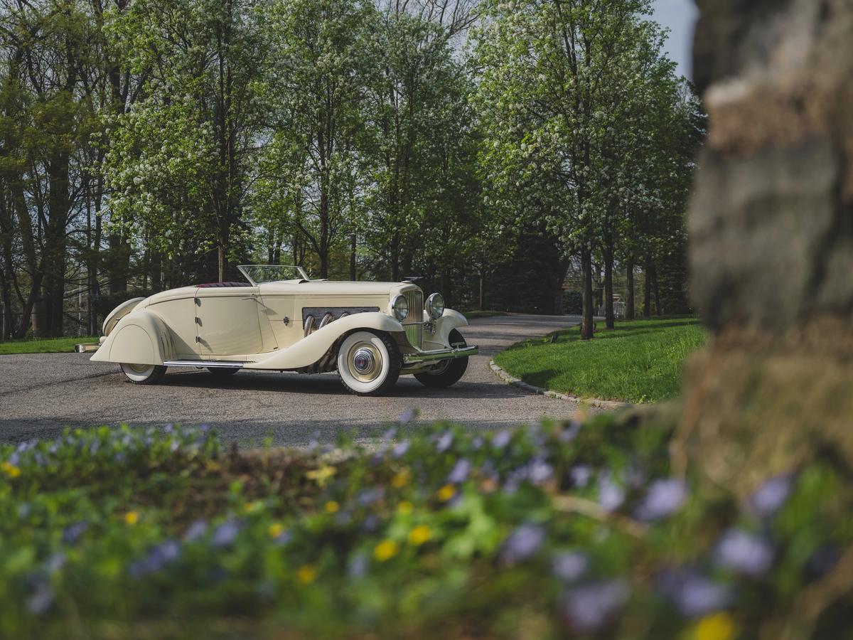 1935 Duesenberg Model JN Convertible Coupe by Rollston and Bohman & Schwartz