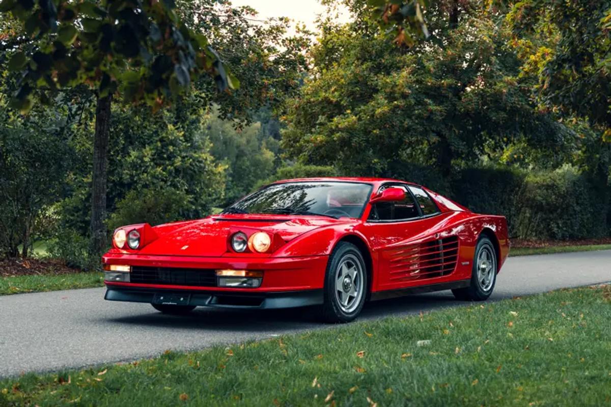 1985 Ferrari Testarossa 'Monospecchio' at The Zurich Auction 2026