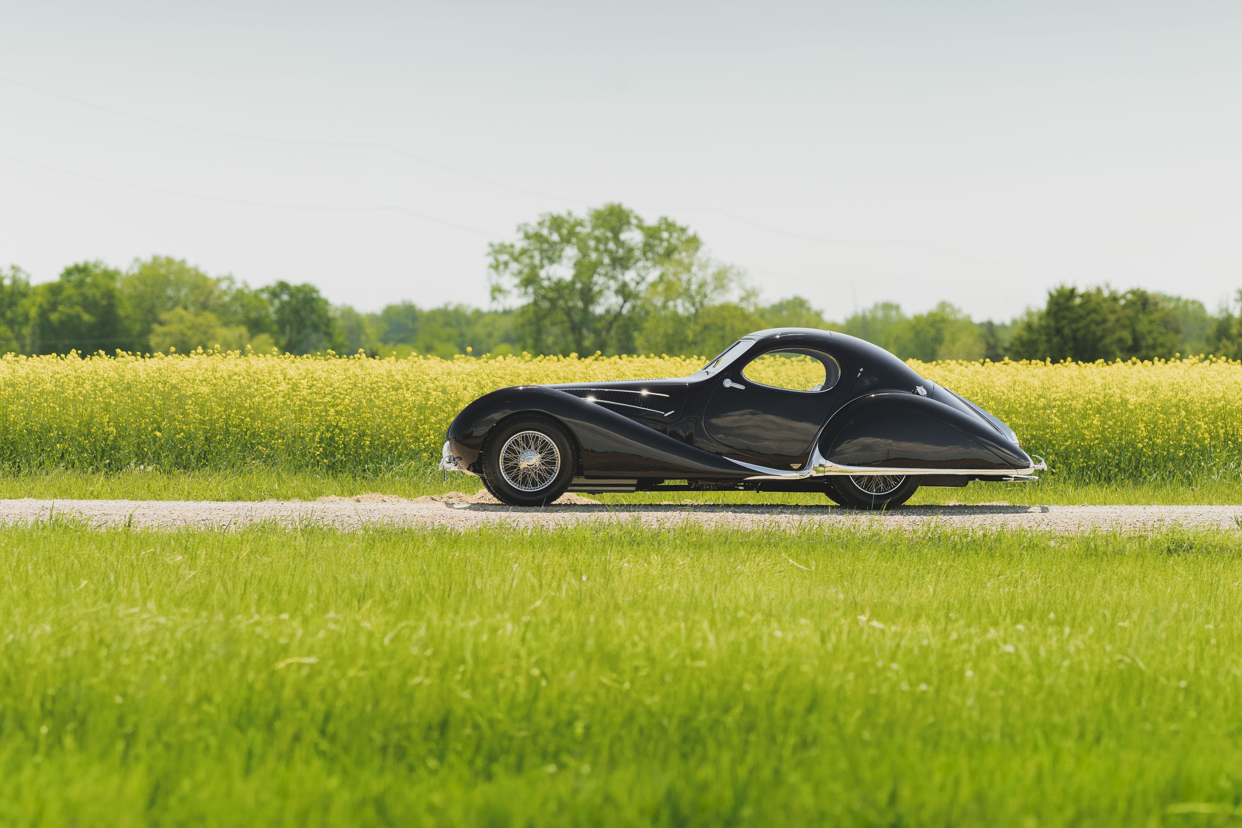 1938 Talbot-Lago T150-C SS Teardrop Coupe by Figoni et Falaschi