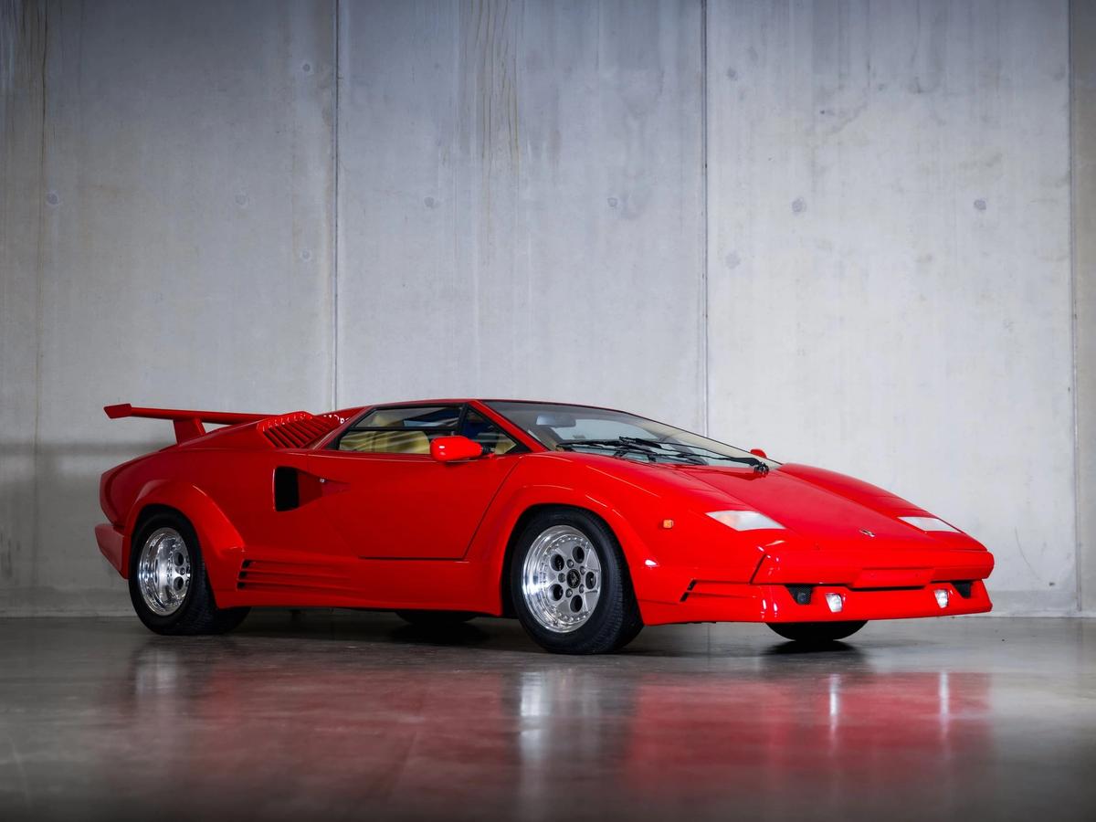1989 Lamborghini Countach 25TH ANNIVERSARY at The Zoute Sale 2026