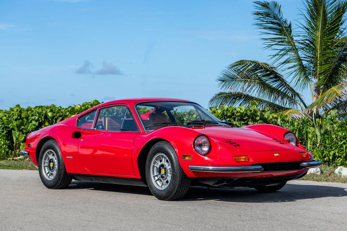 1972 Ferrari Dino 246 GT Coachwork by Scaglietti Design by Pininfarina
