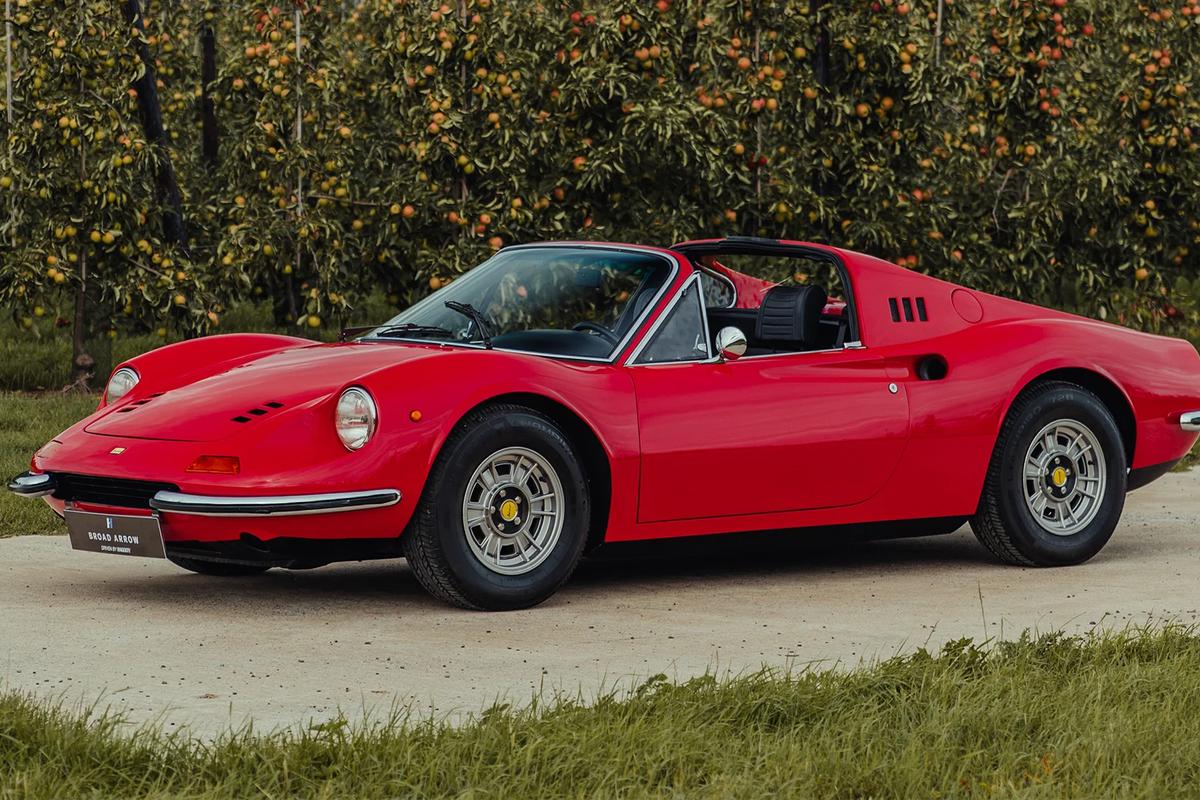 1972 Ferrari 246 GTs at The Zoute Concours Auction 2026