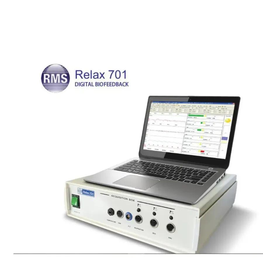 Advanced biofeedback system for relaxation training