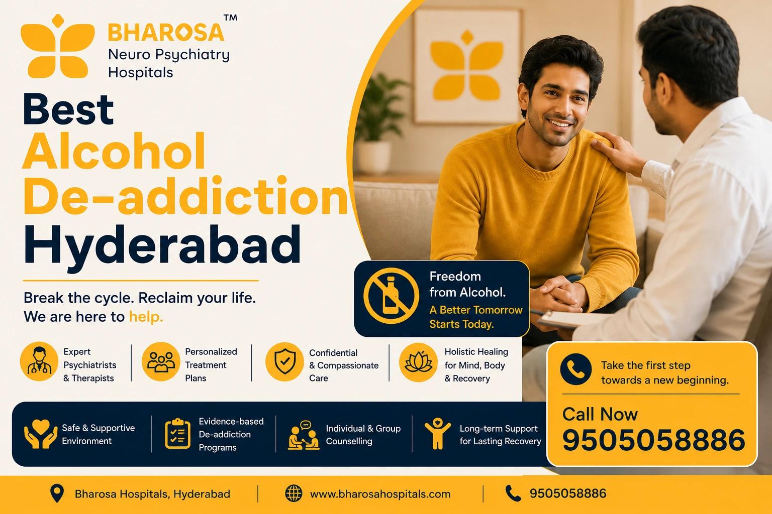 Alcohol Recovery Programs That Support Long-Term Sobriety | Bharosa Hospitals