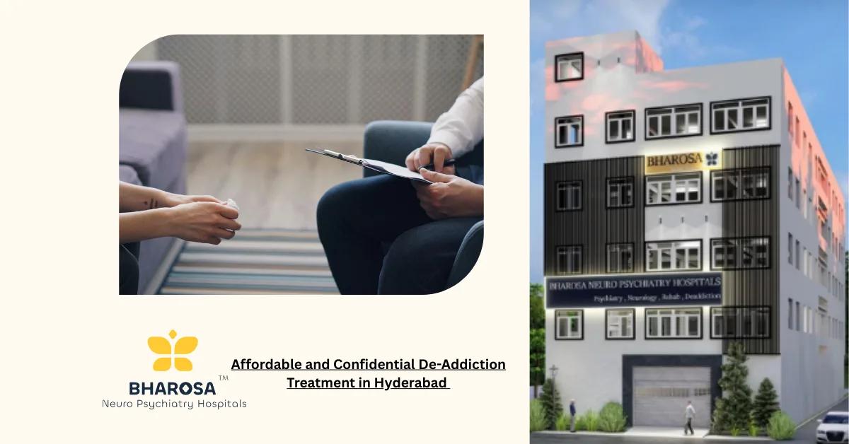 Affordable and Confidential De-Addiction Treatment in Hyderabad | Bharosa Hospitals