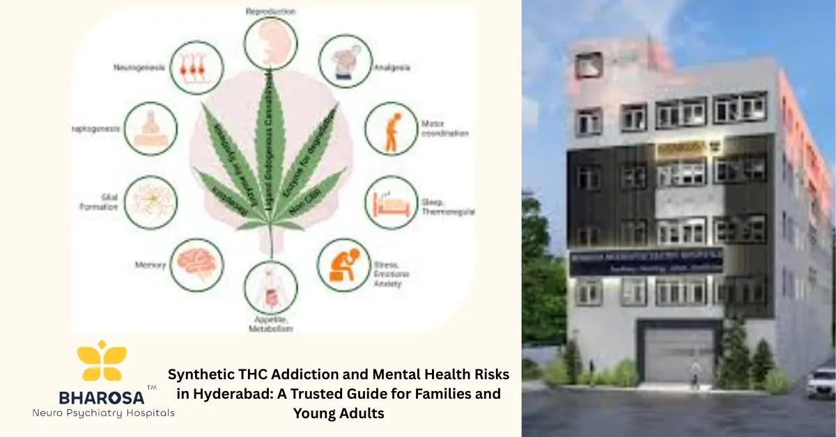 Synthetic THC Addiction and Mental Health Risks in Hyderabad: A Trusted Guide for Families and Young Adults | Bharosa Hospitals