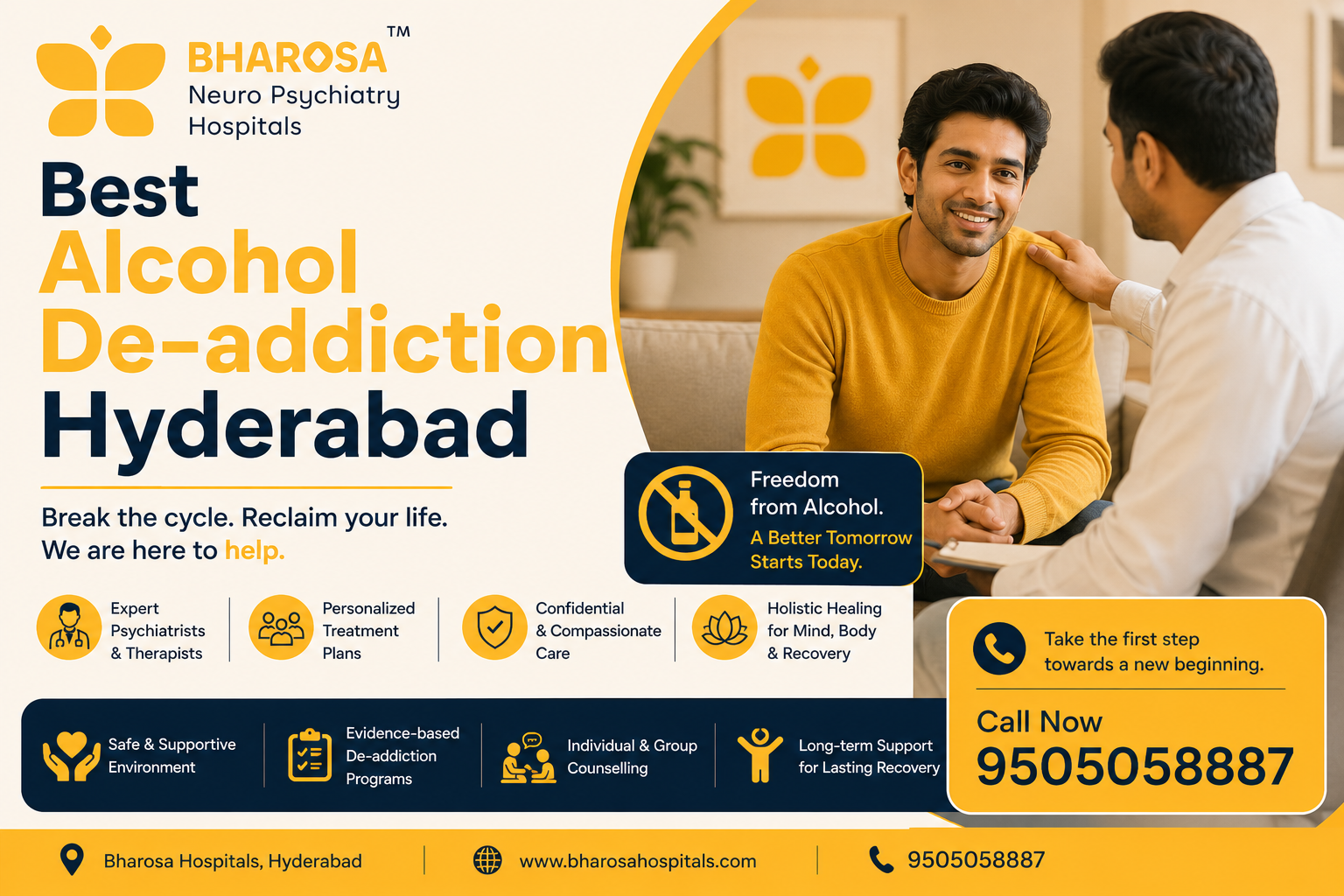 Alcohol Addiction Warning Signs You Should Never Ignore | Bharosa Hospitals