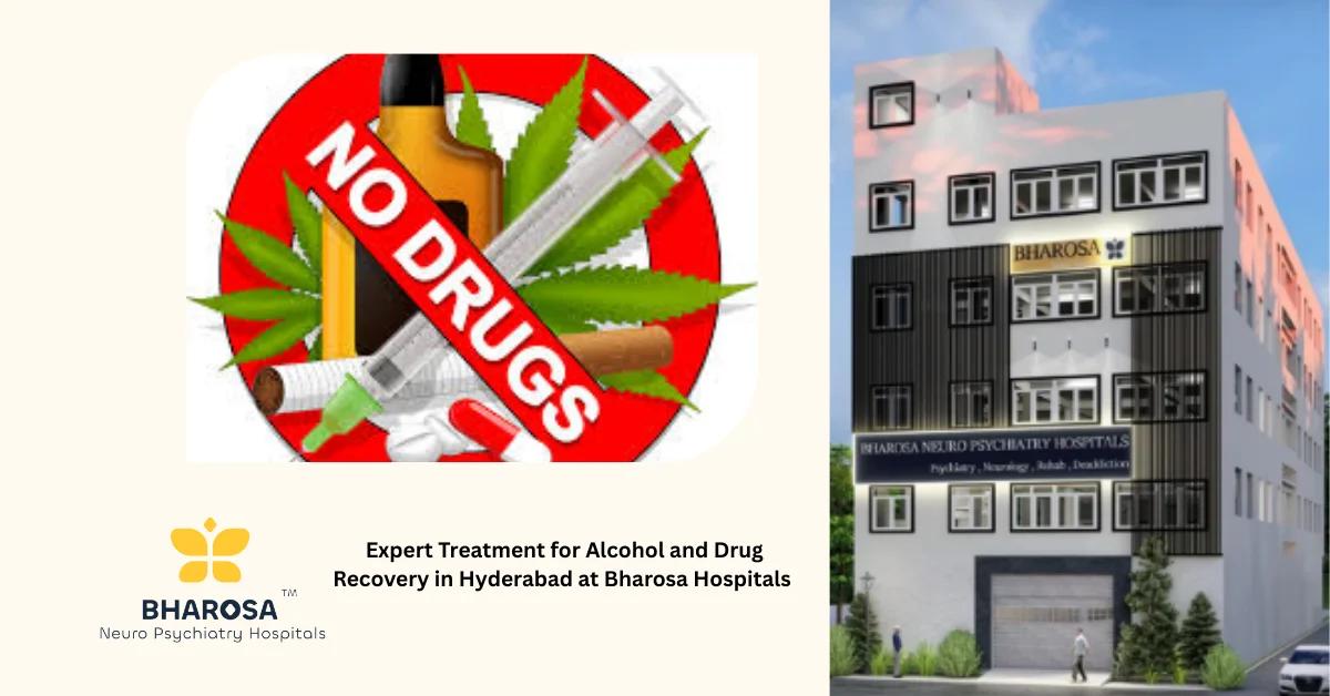 Expert Treatment for Alcohol and Drug Recovery in Hyderabad at Bharosa Hospitals