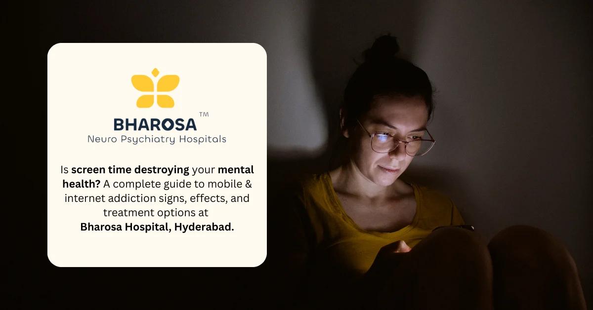 Mobile & Internet Addiction: The Silent Mental Health Crisis of the Modern Age | Bharosa Hospitals