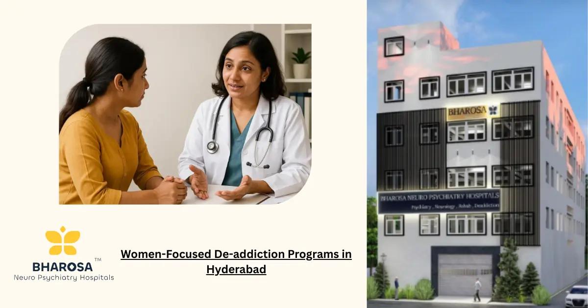 Women-Focused De-addiction Programs in Hyderabad | Bharosa Hospitals
