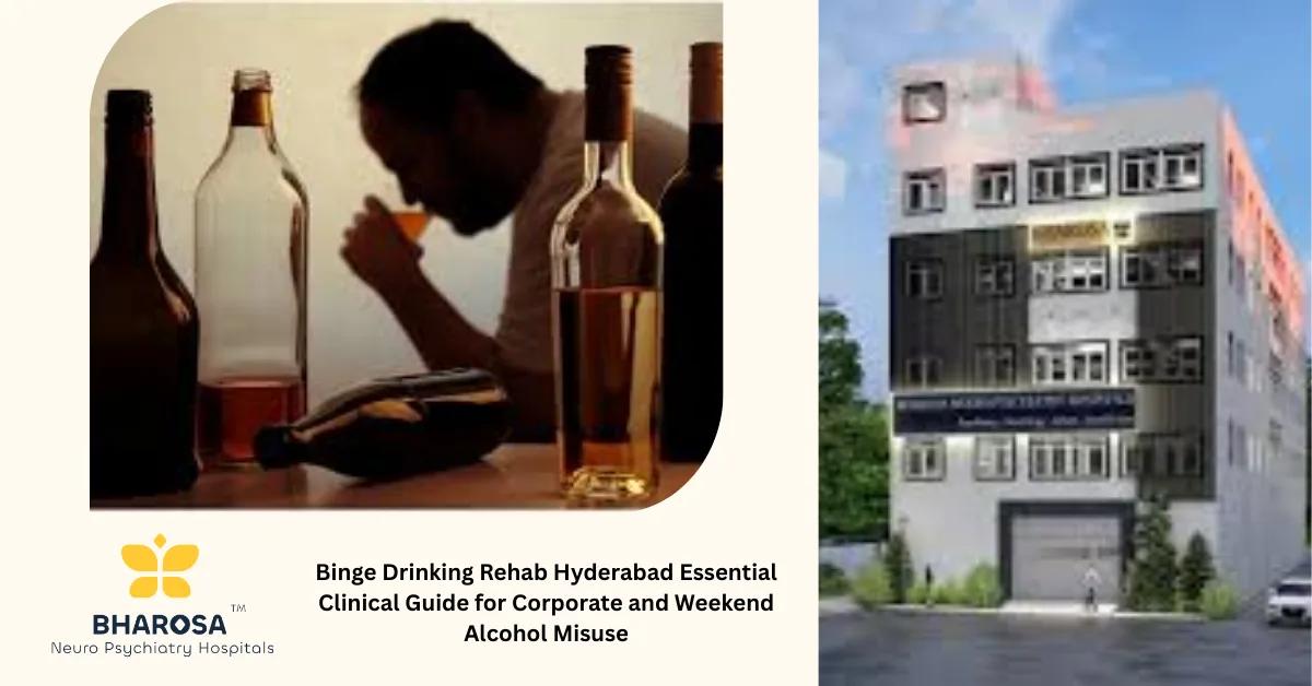Binge Drinking Rehab Hyderabad Essential Clinical Guide for Corporate and Weekend Alcohol Misuse | Bharosa Hospitals