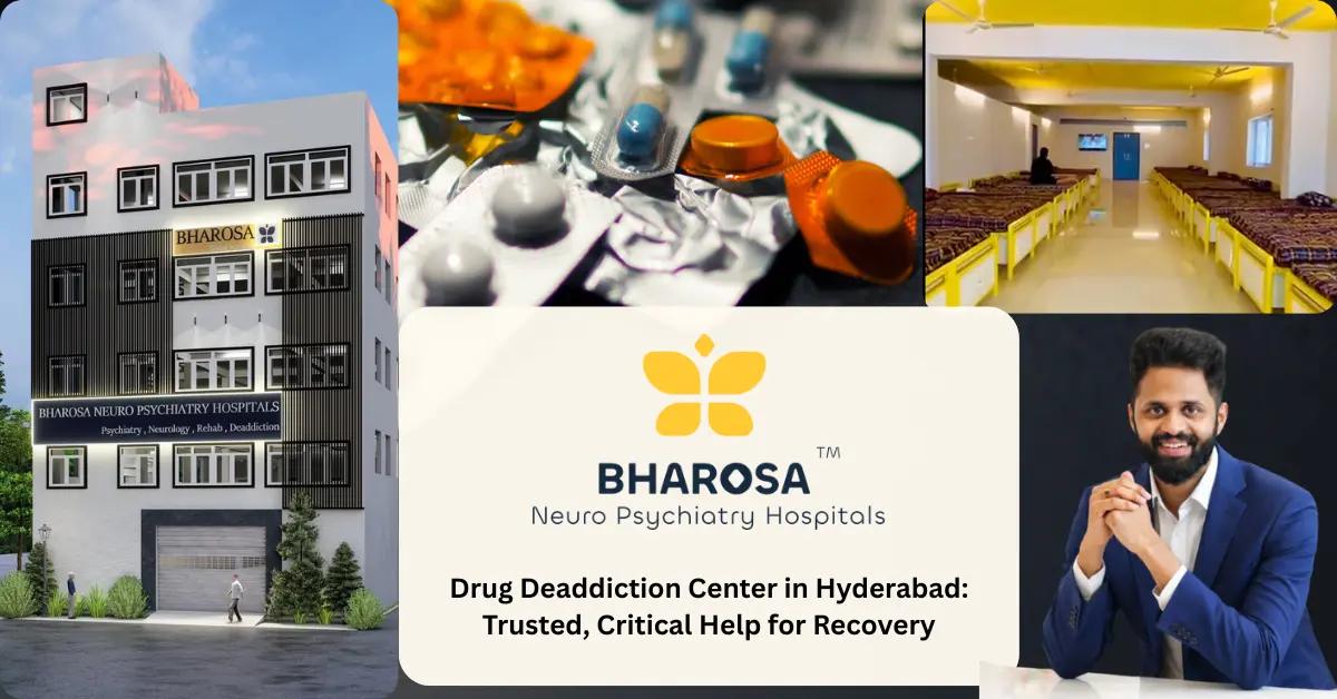 Drug Deaddiction Center in Hyderabad: Trusted, Critical Help for Recovery | Bharosa Hospitals