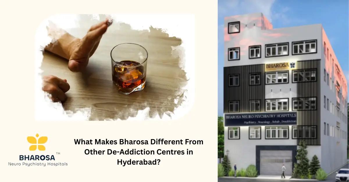 What Makes Bharosa Different From Other De-Addiction Centres in Hyderabad?