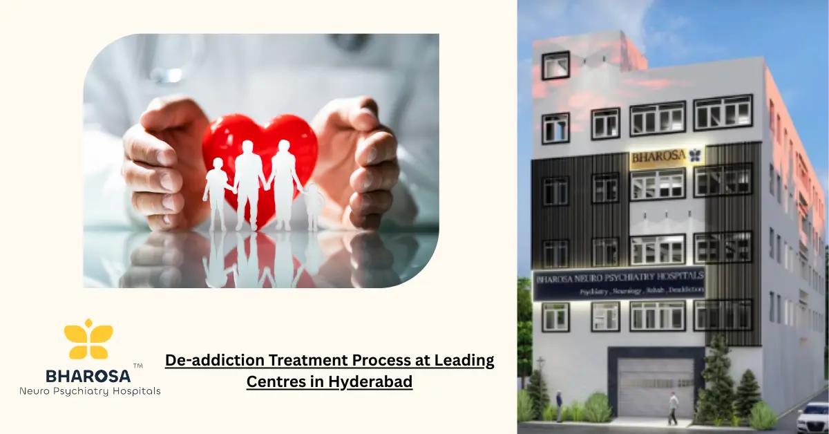 De-addiction Treatment Process at Leading Centres in Hyderabad | Bharosa Hospitals